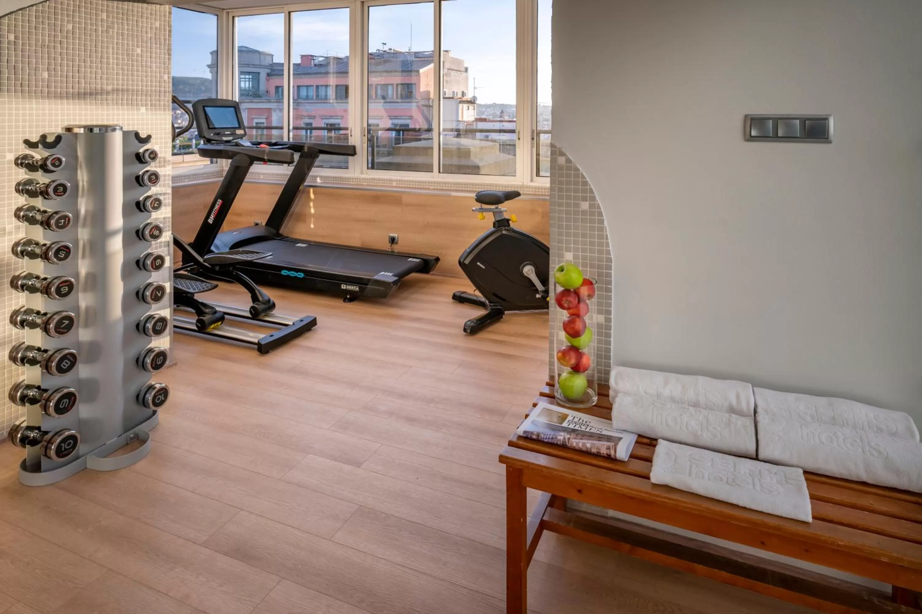 Fitness centre/facilities in Hotel SERHS Rivoli Rambla
