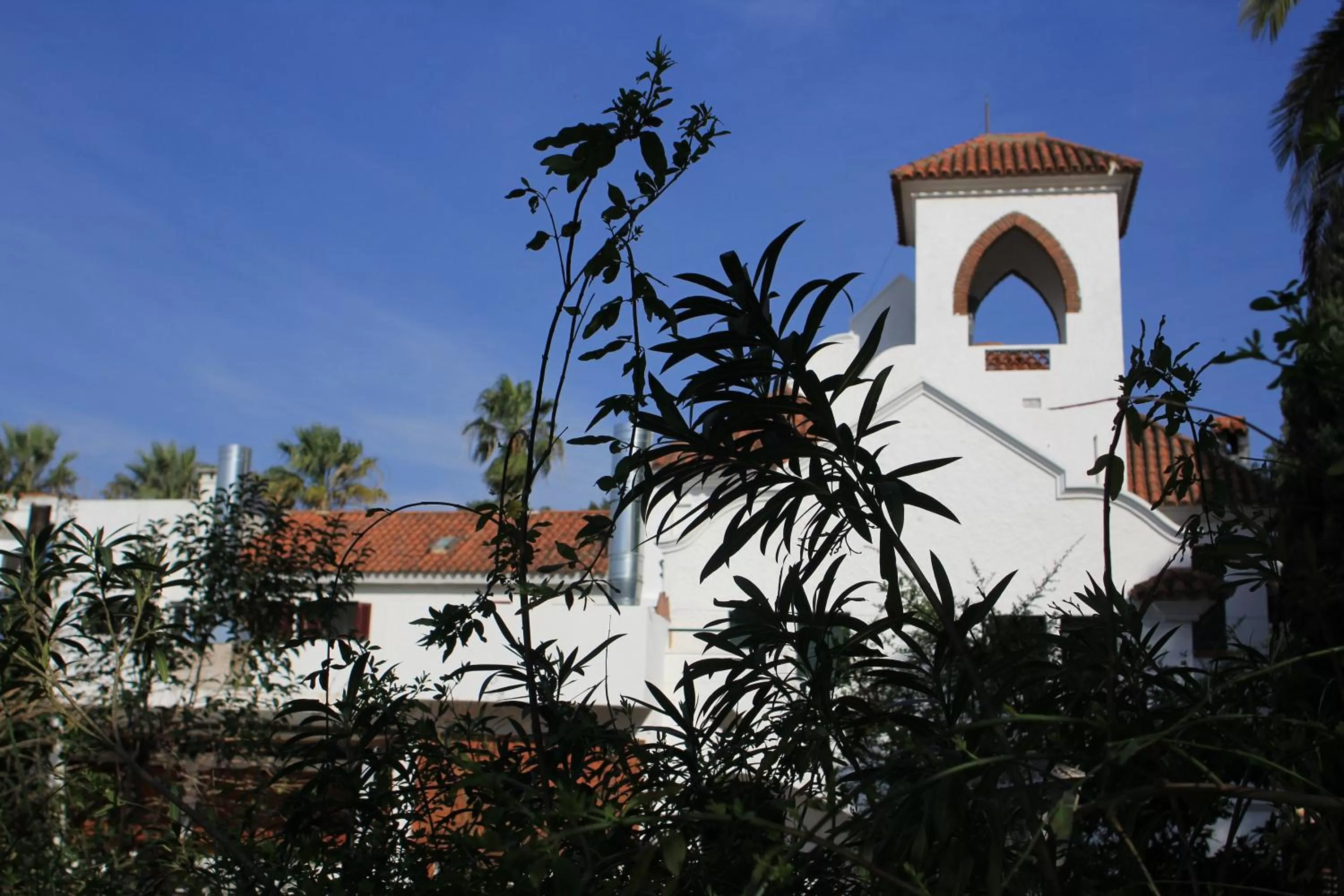 Facade/entrance, Property Building in Santoral Restaurante y Posada Pet Friendly