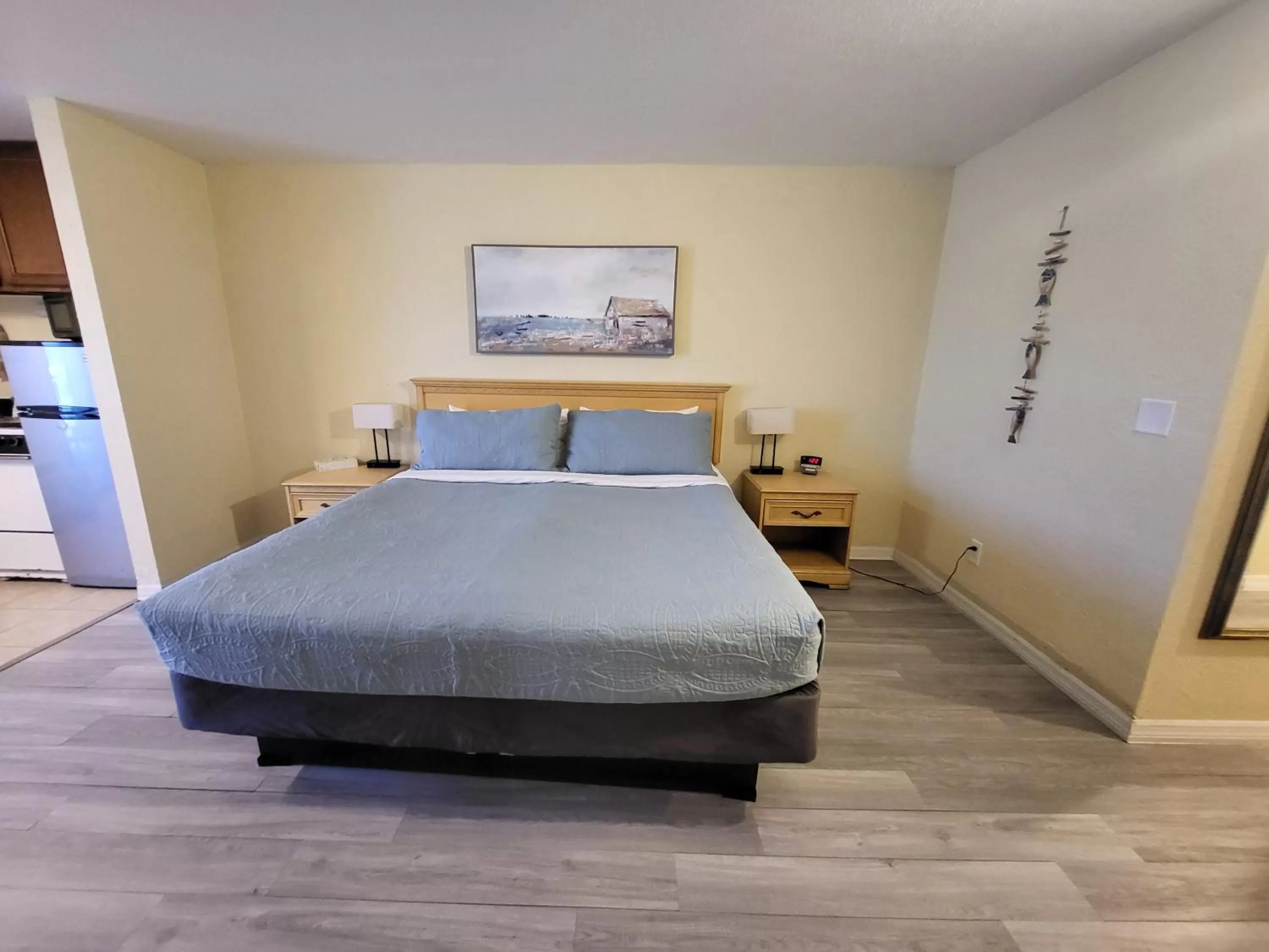 Bed in Beachside Hotel