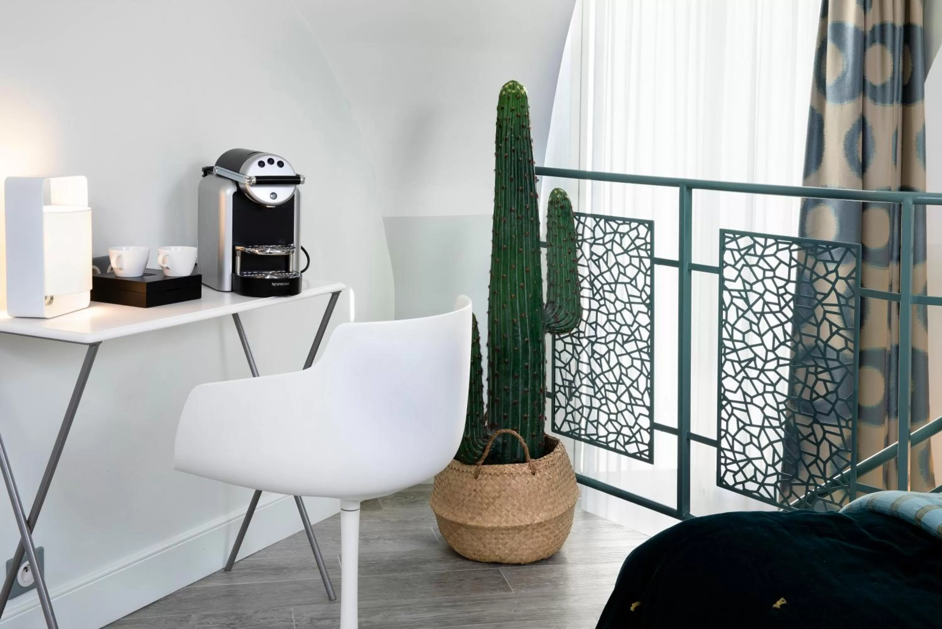 Decorative detail in Hôtel Marais Hôme