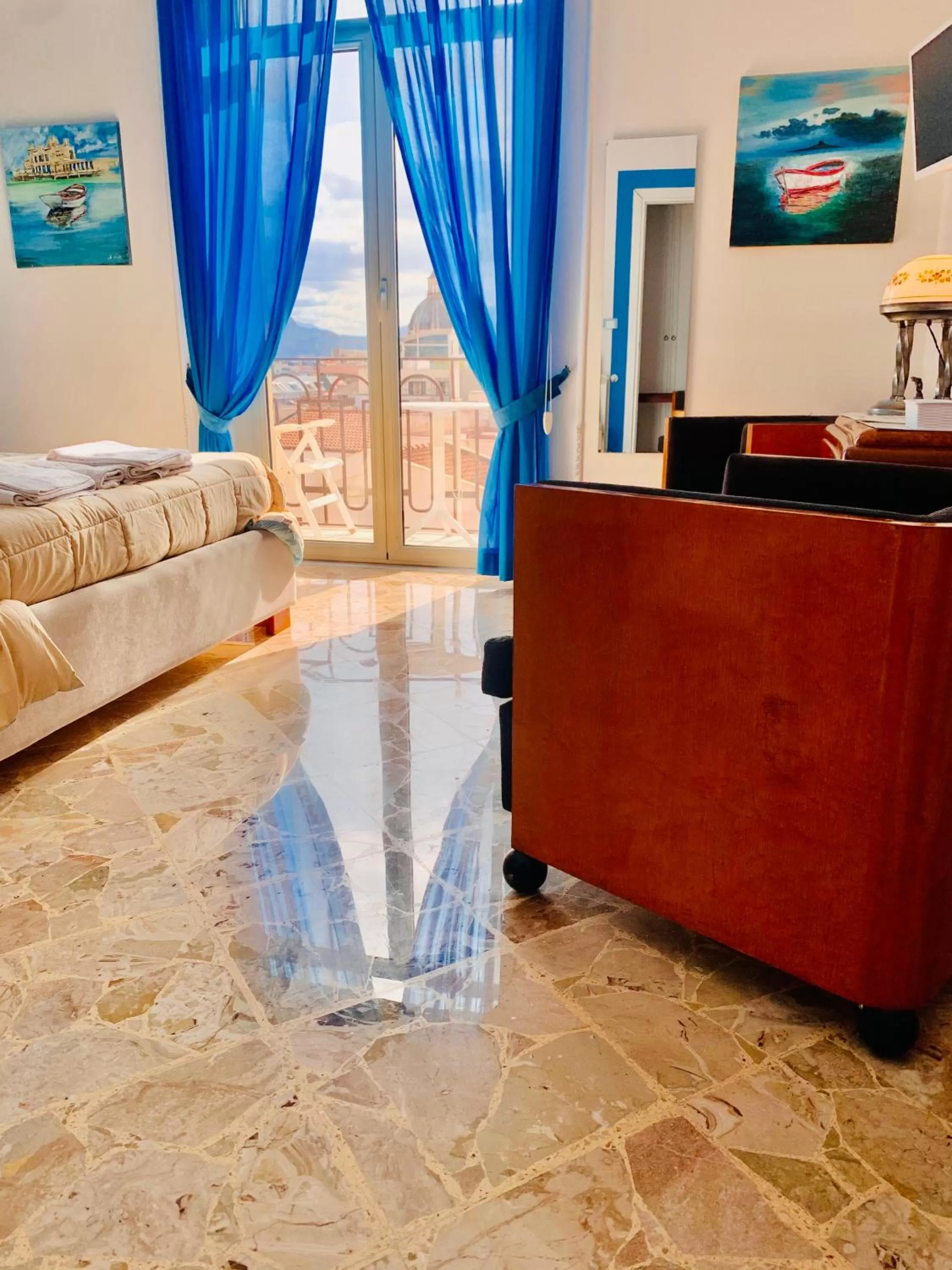 Bed in La Maison del Sole