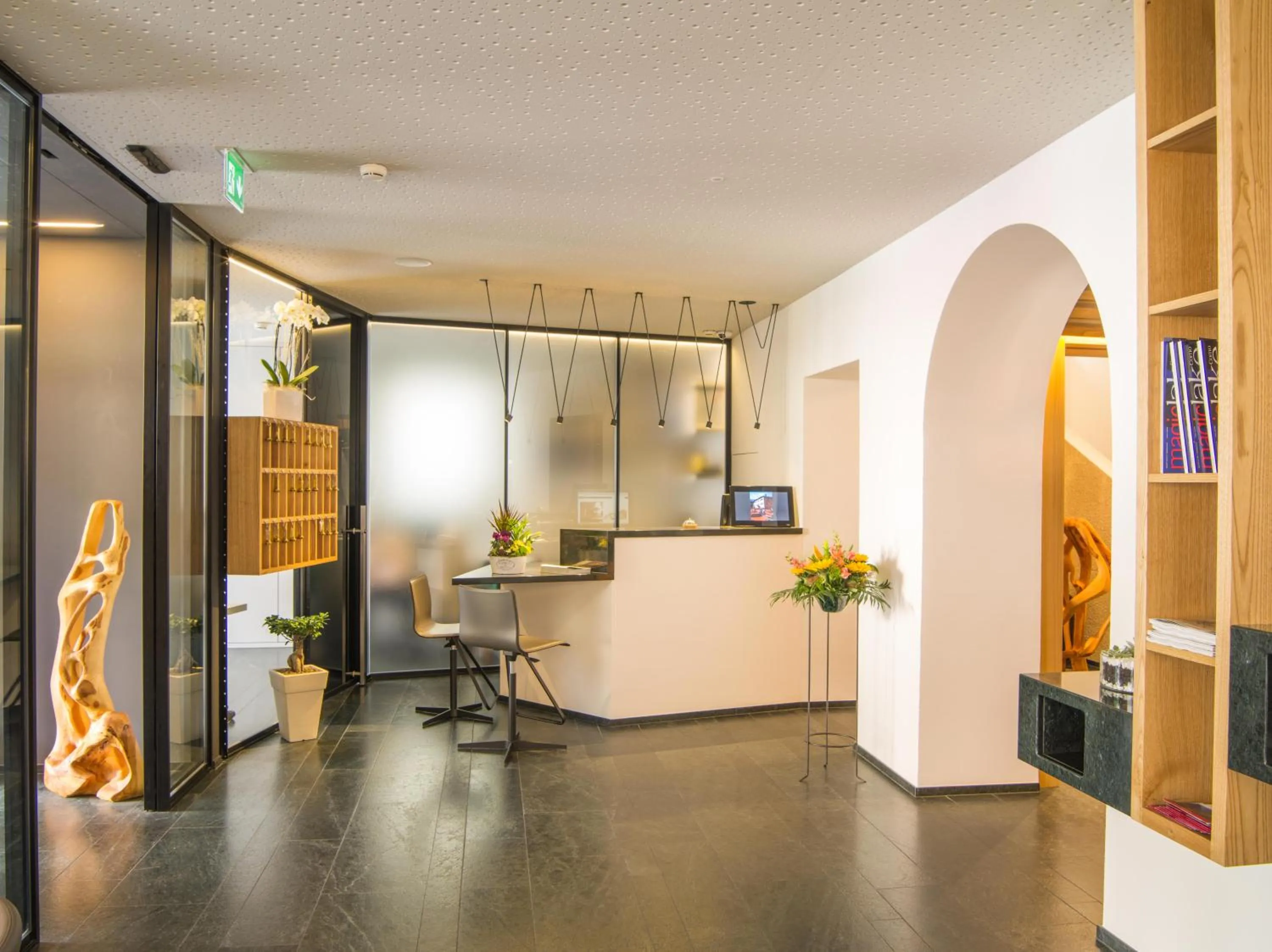 Lobby or reception in Hotel & SPA Croce Bianca