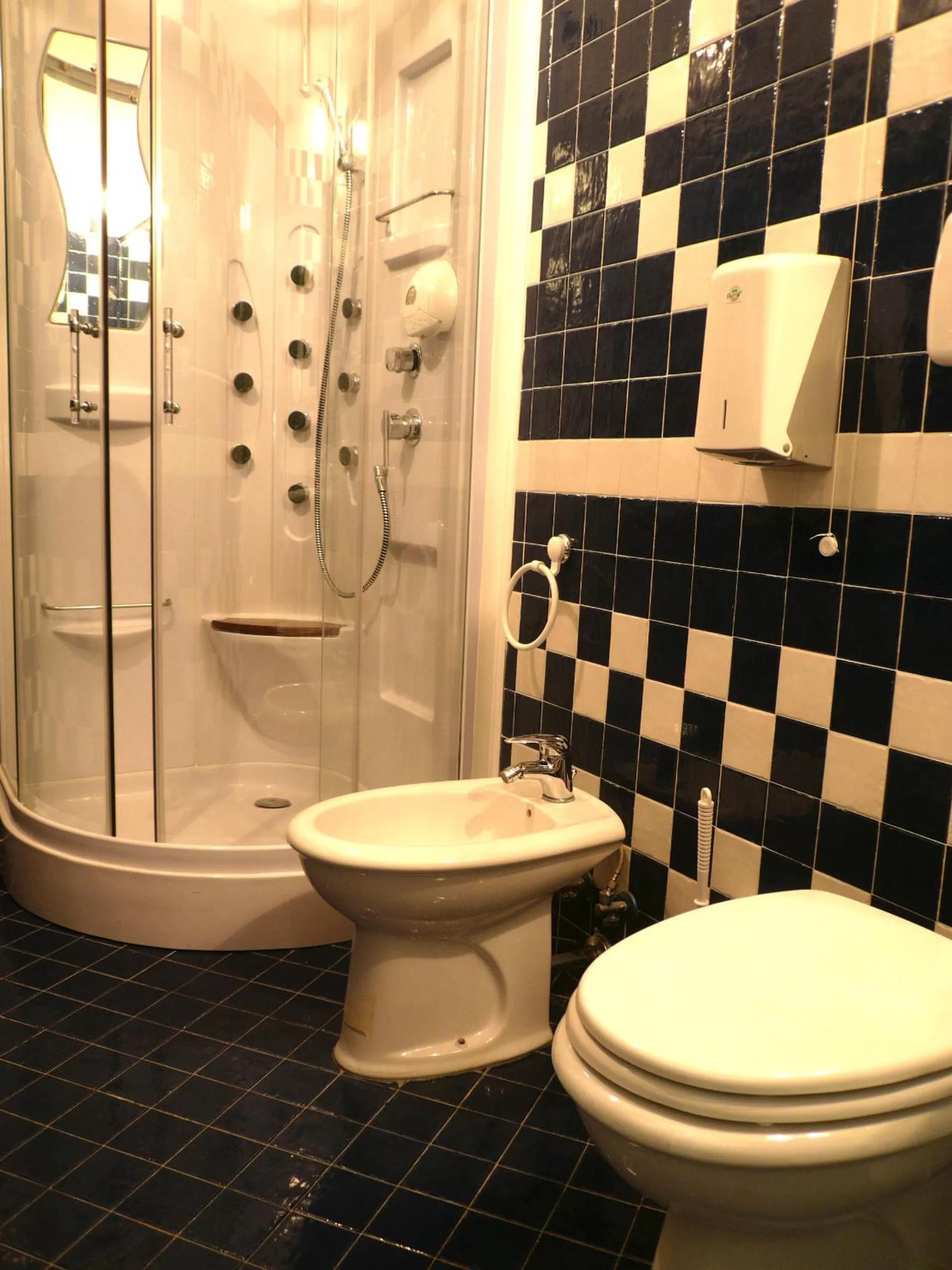 Shower in Cambridge Hotel