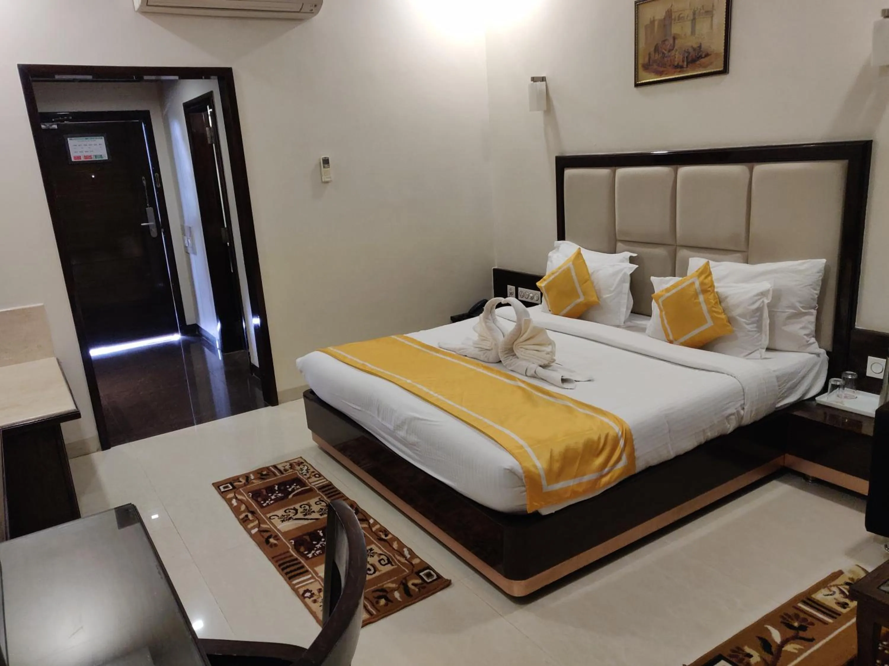Bed in Chandra Imperial