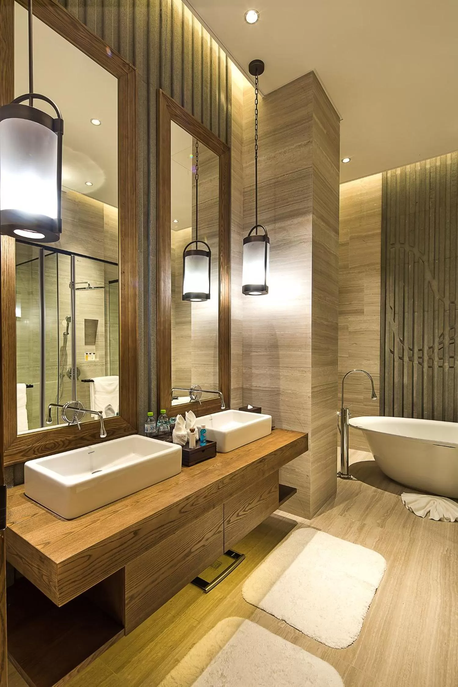 Bathroom in InterContinental Sanya Haitang Bay Resort by IHG