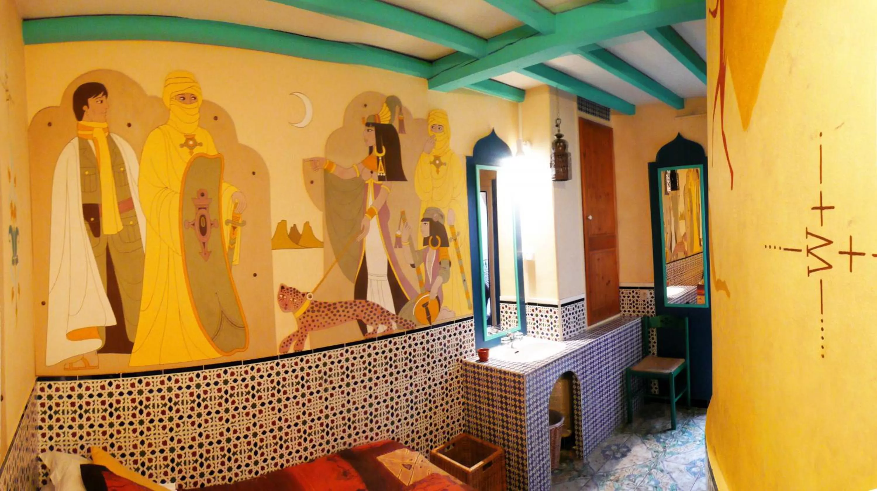 Bedroom in Hotel de Nesle