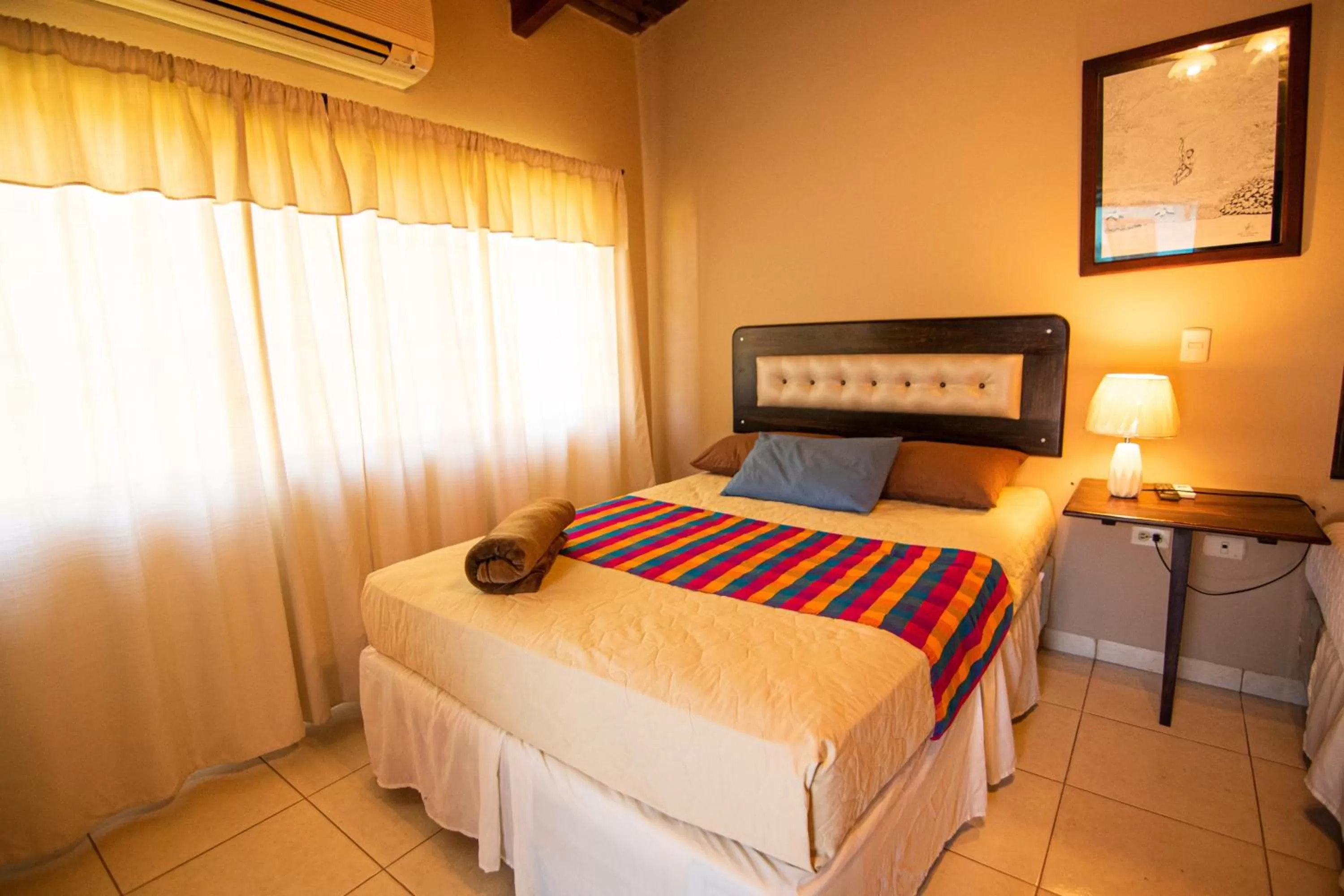 Bed in Hotel de Campo Villa de Ada