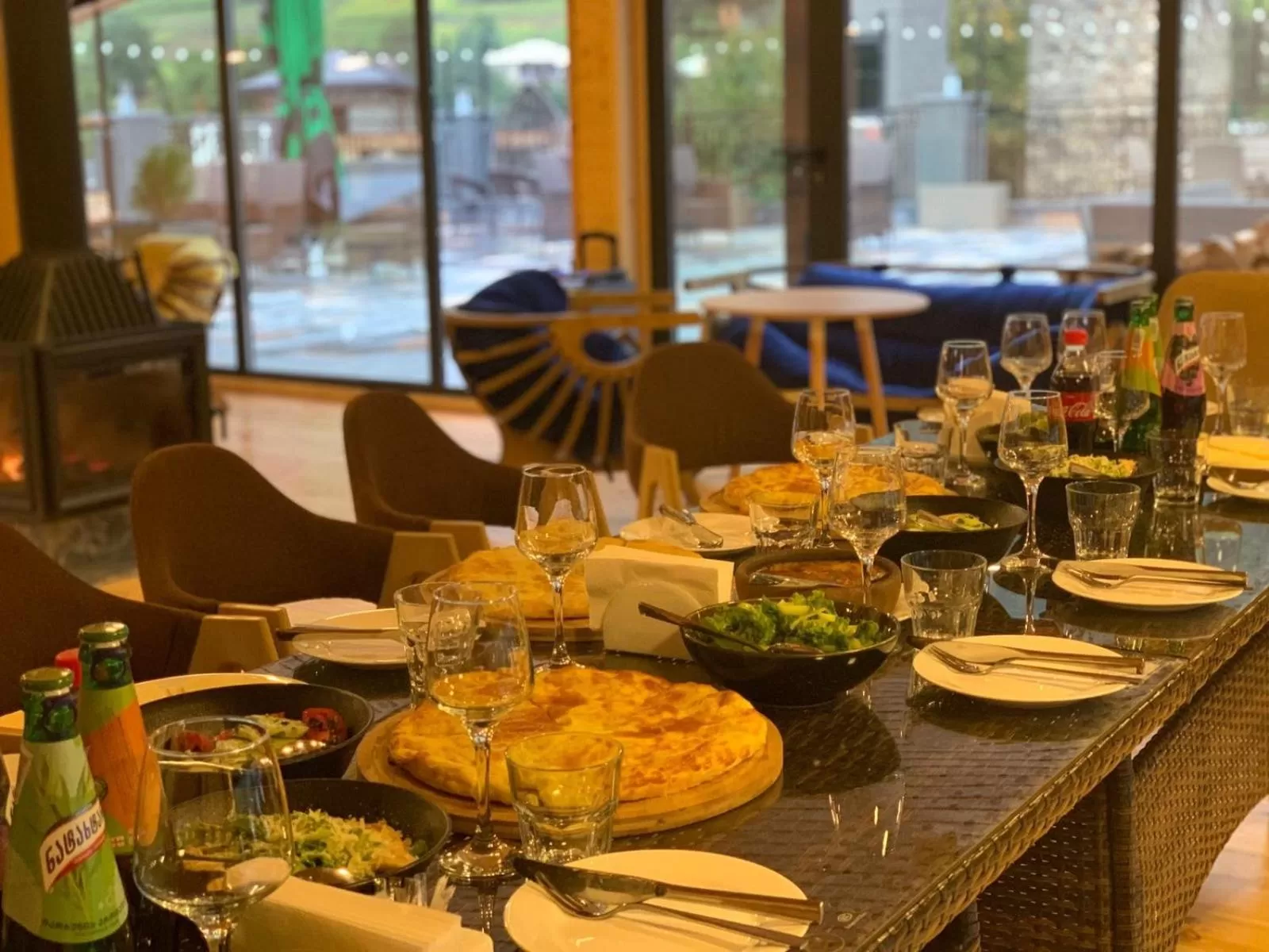 Restaurant/places to eat in Hotel Mestia Inn