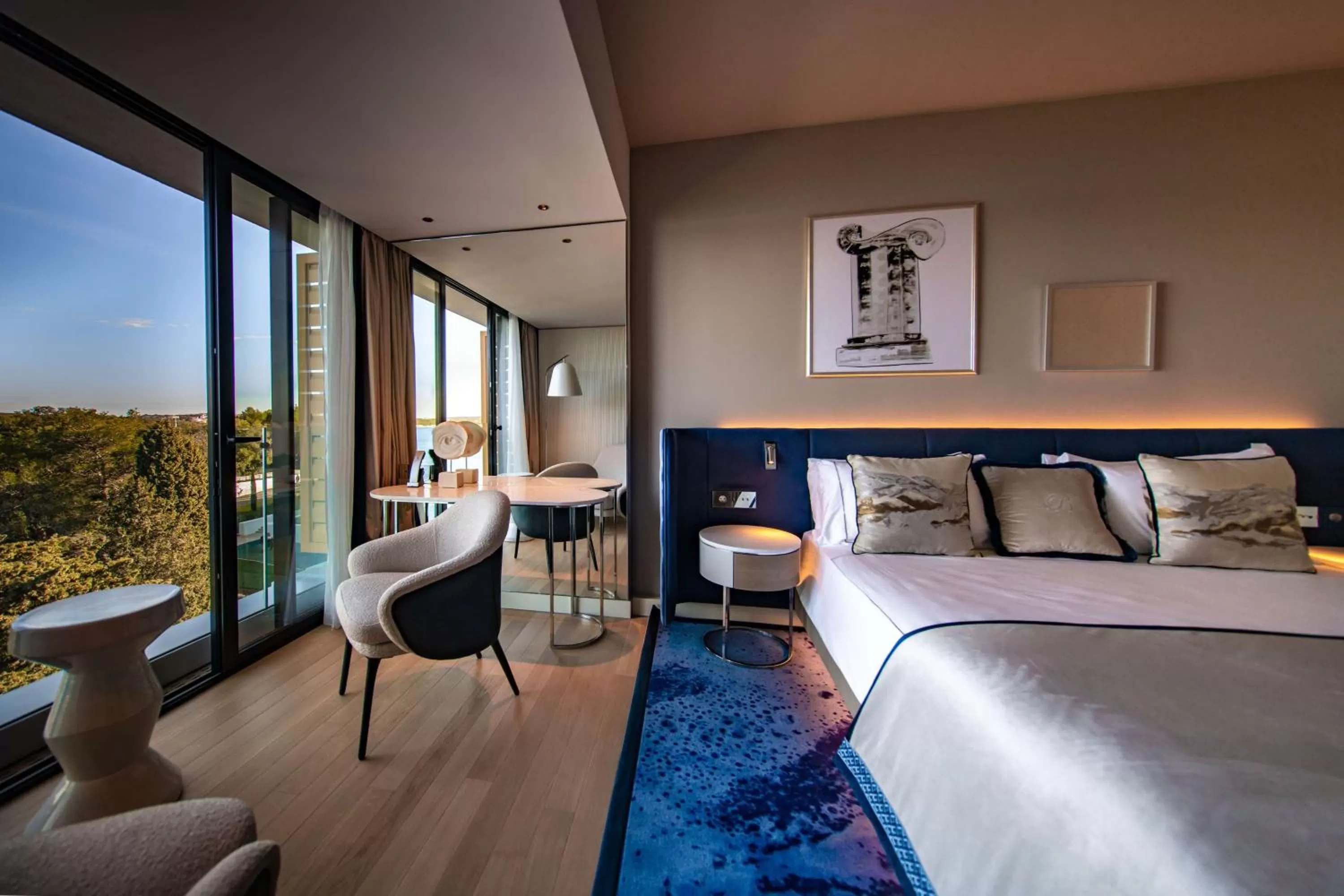 Bedroom, Bed in Grand Hotel Brioni Pula, A Radisson Collection Hotel