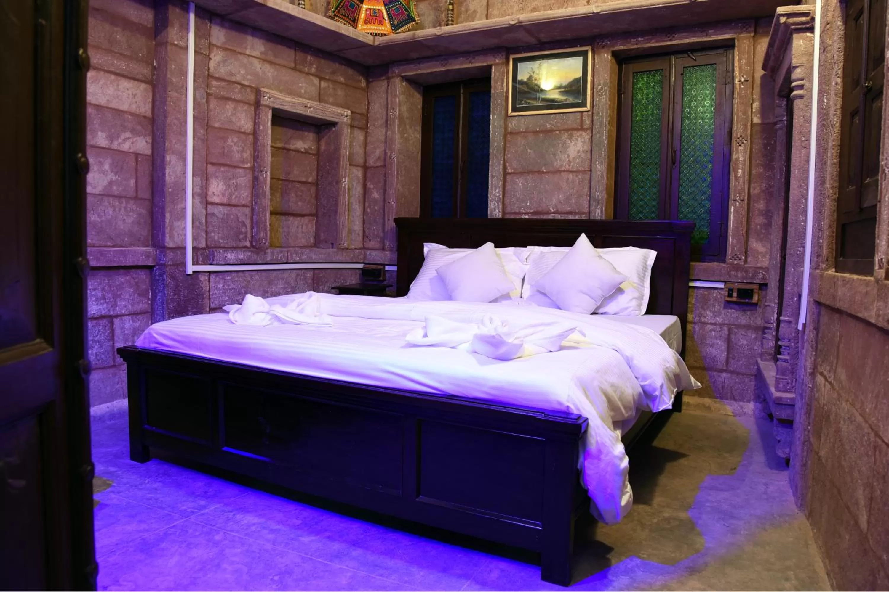 Bed in The Thikana Heritage