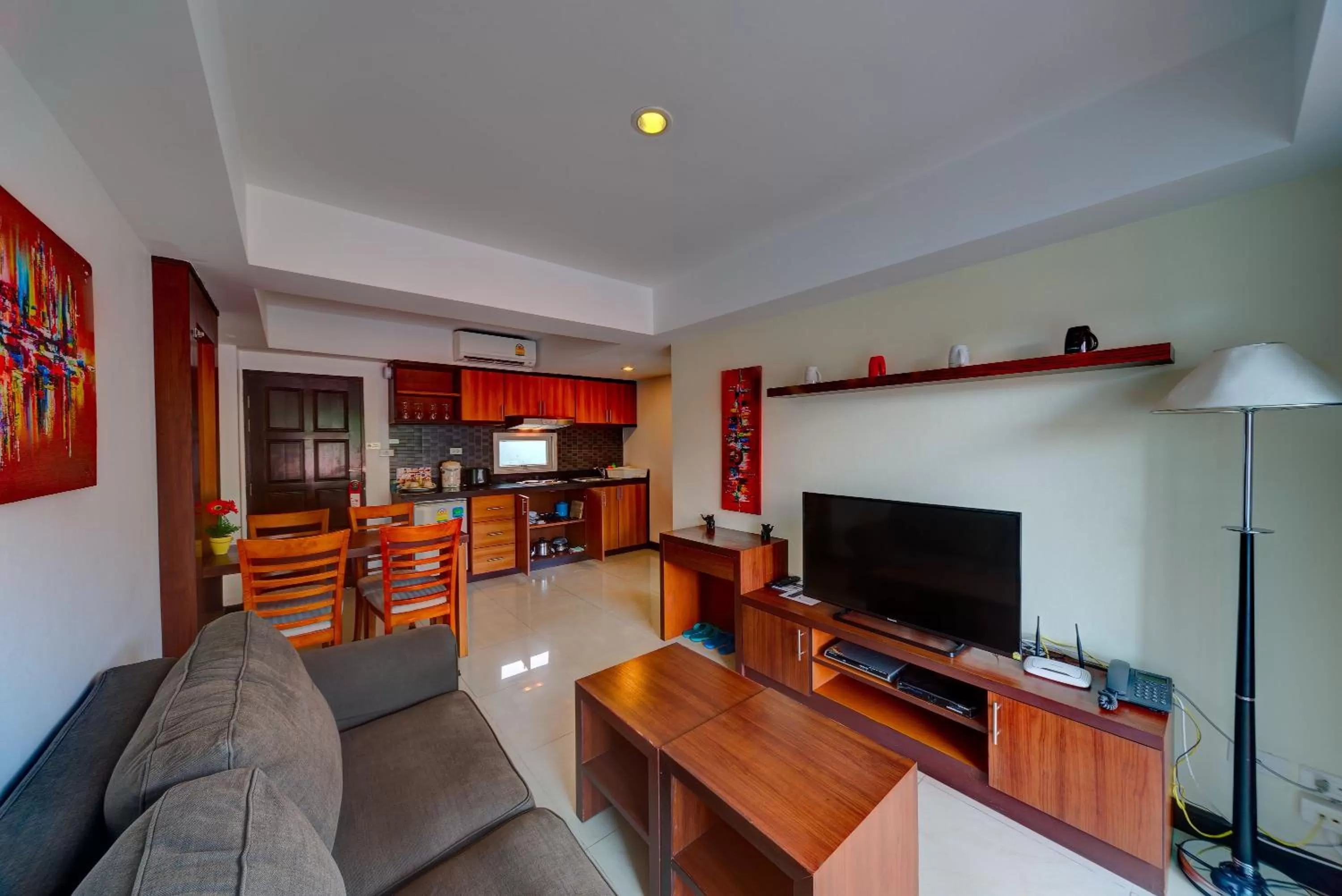 Living room in Krabi Apartment-SHA Extra Plus