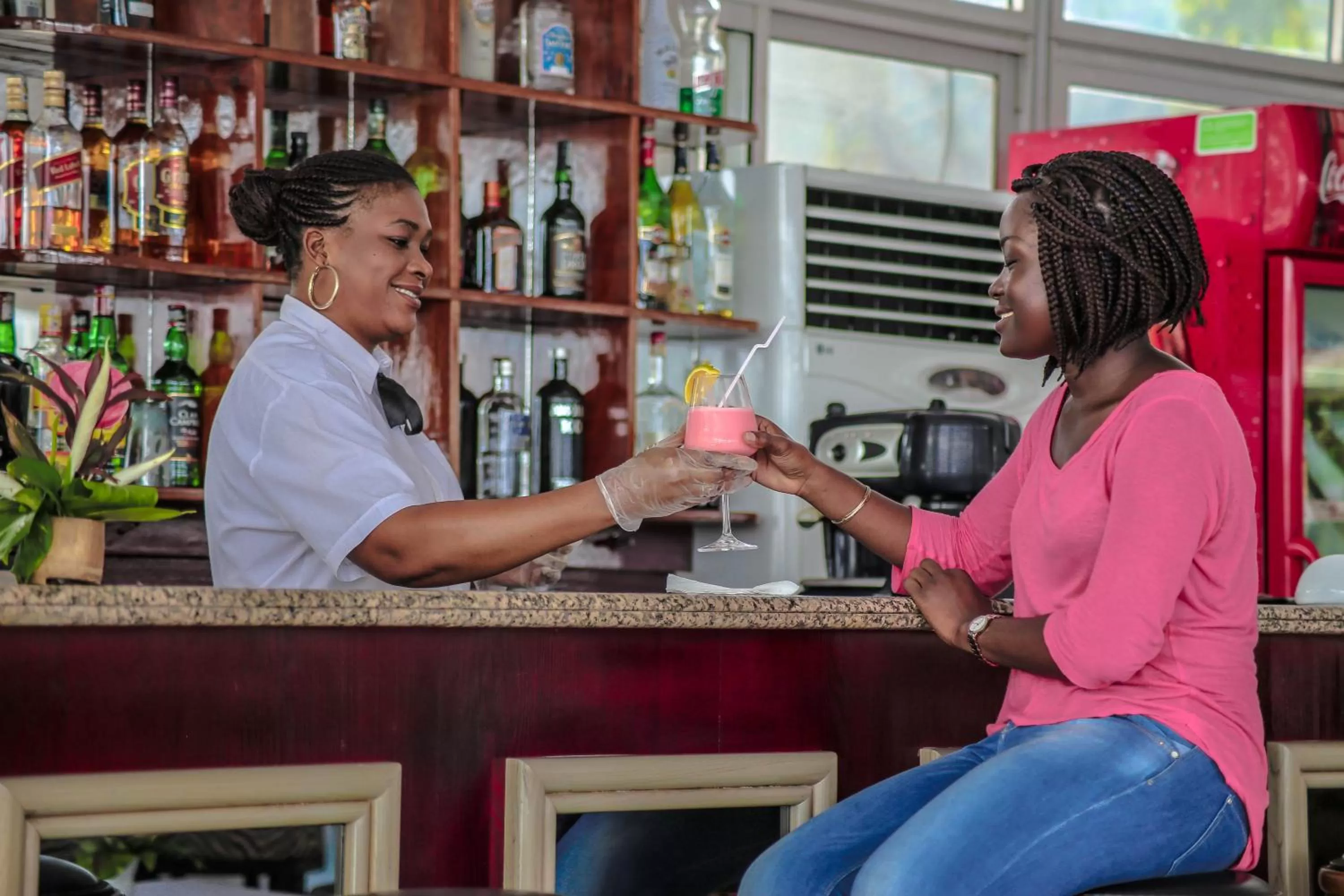 Lounge or bar in Fini Hotel Bobende