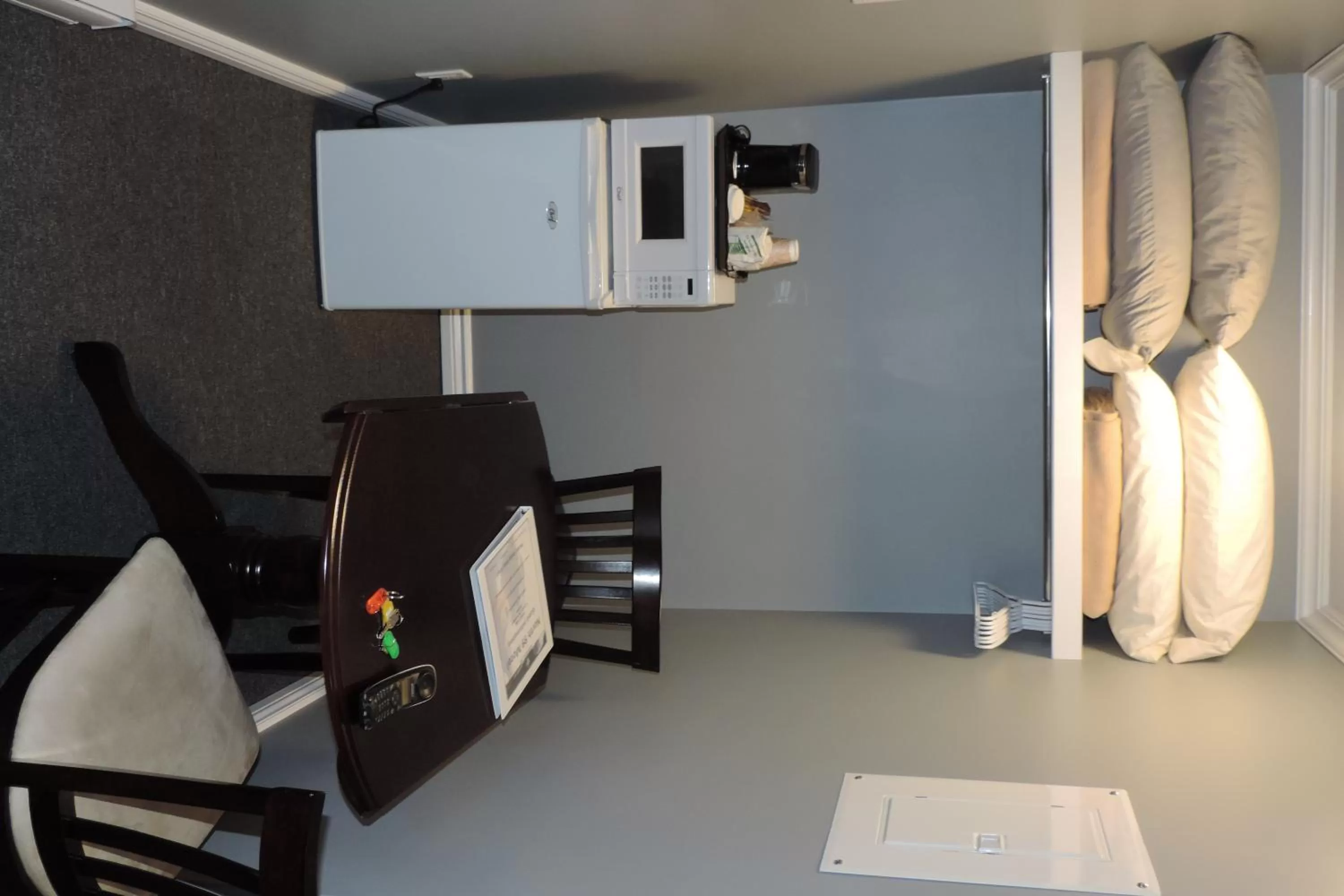 Kitchen or kitchenette in North 99 Motel