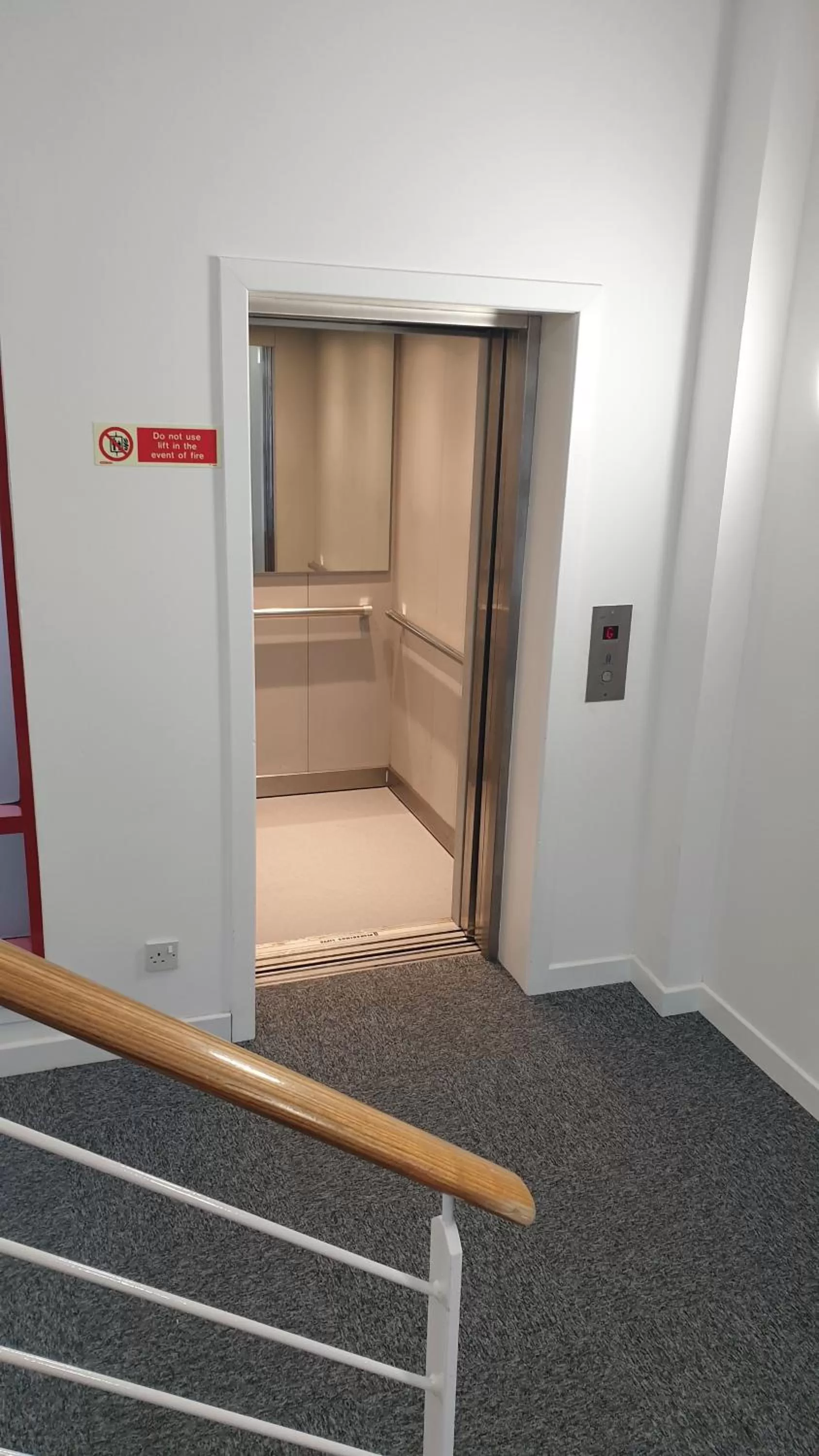 elevator in Premier Lodge