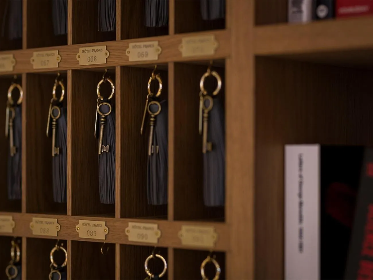 Lobby or reception in Hotel Francs