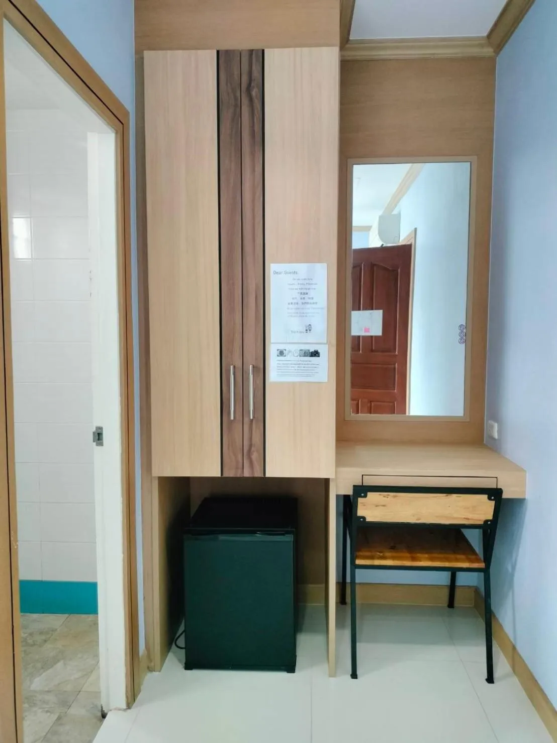 wardrobe in Phusita Hotel - SHA Certified