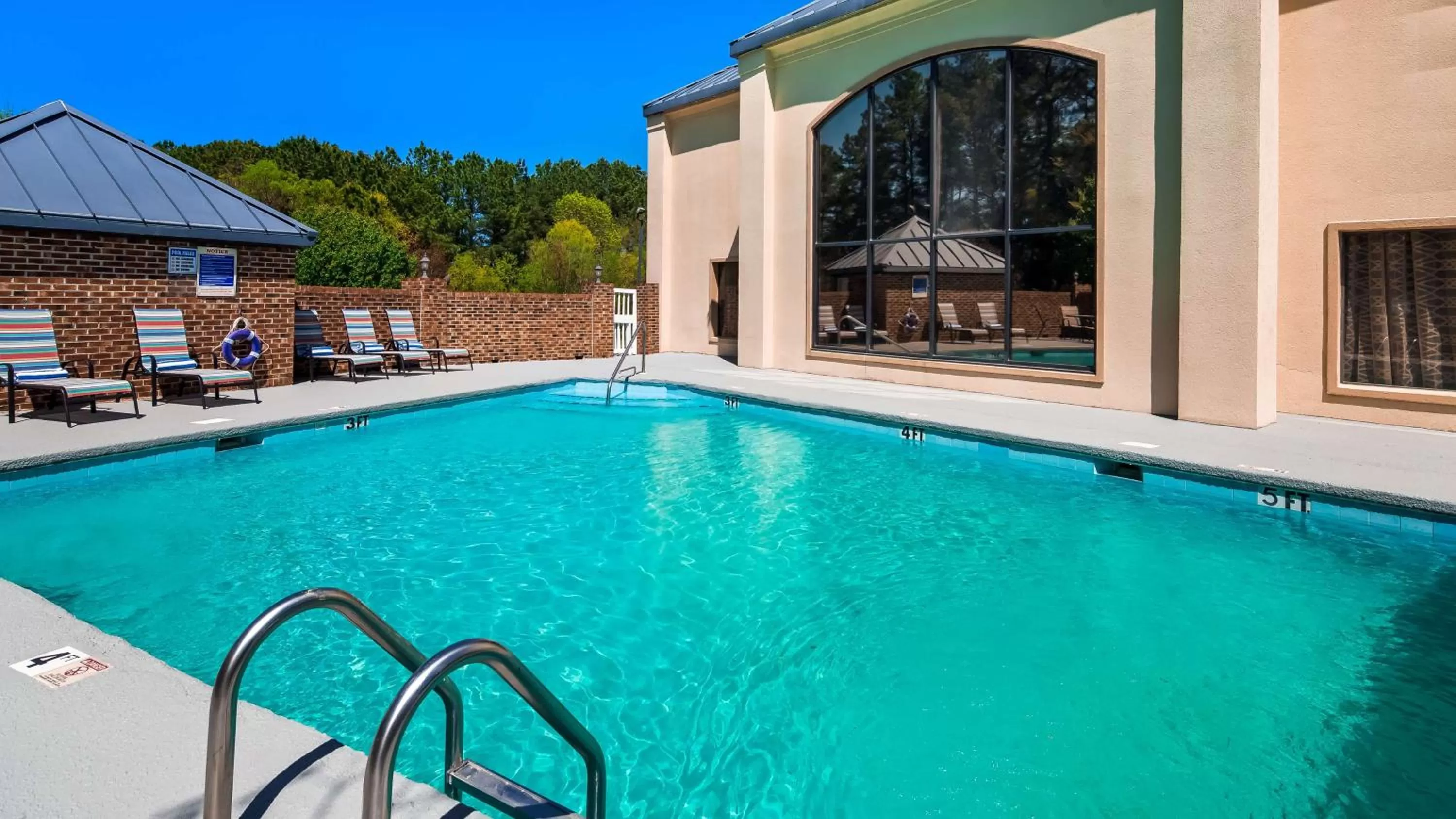 On site in Best Western Butner Creedmoor Inn