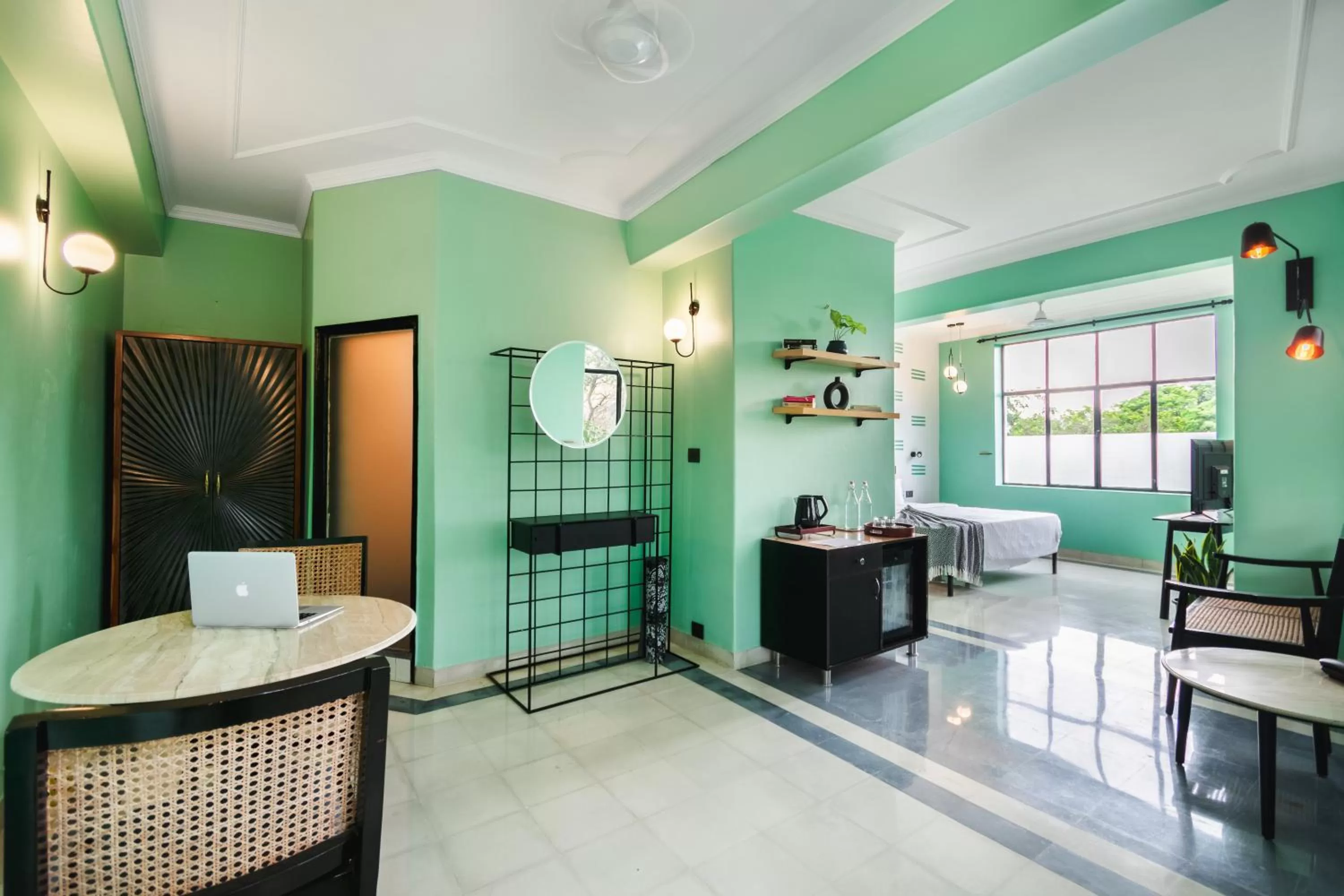 Bedroom in LetsBunk Poshtel & Suites