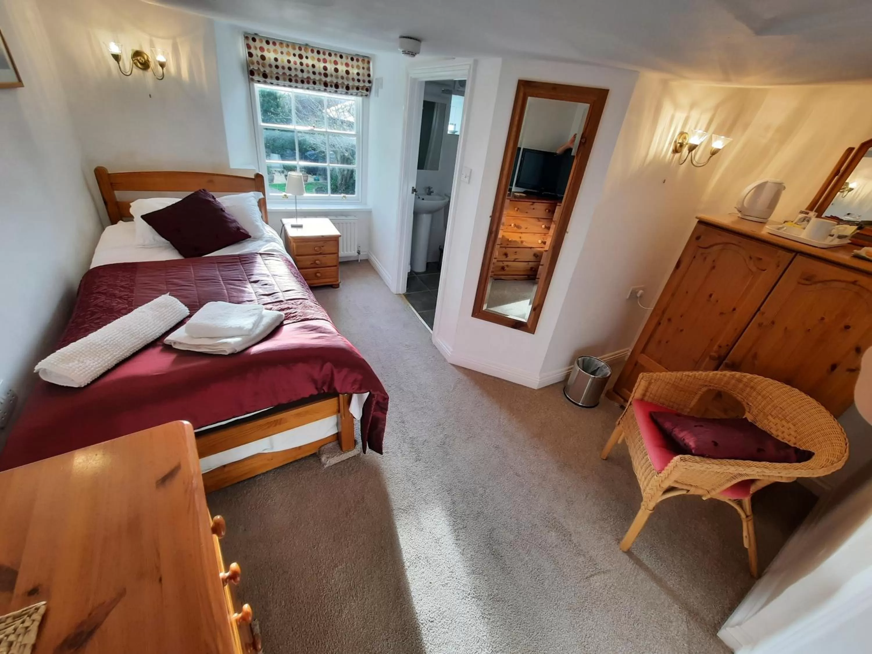 Bed in The White Cottage