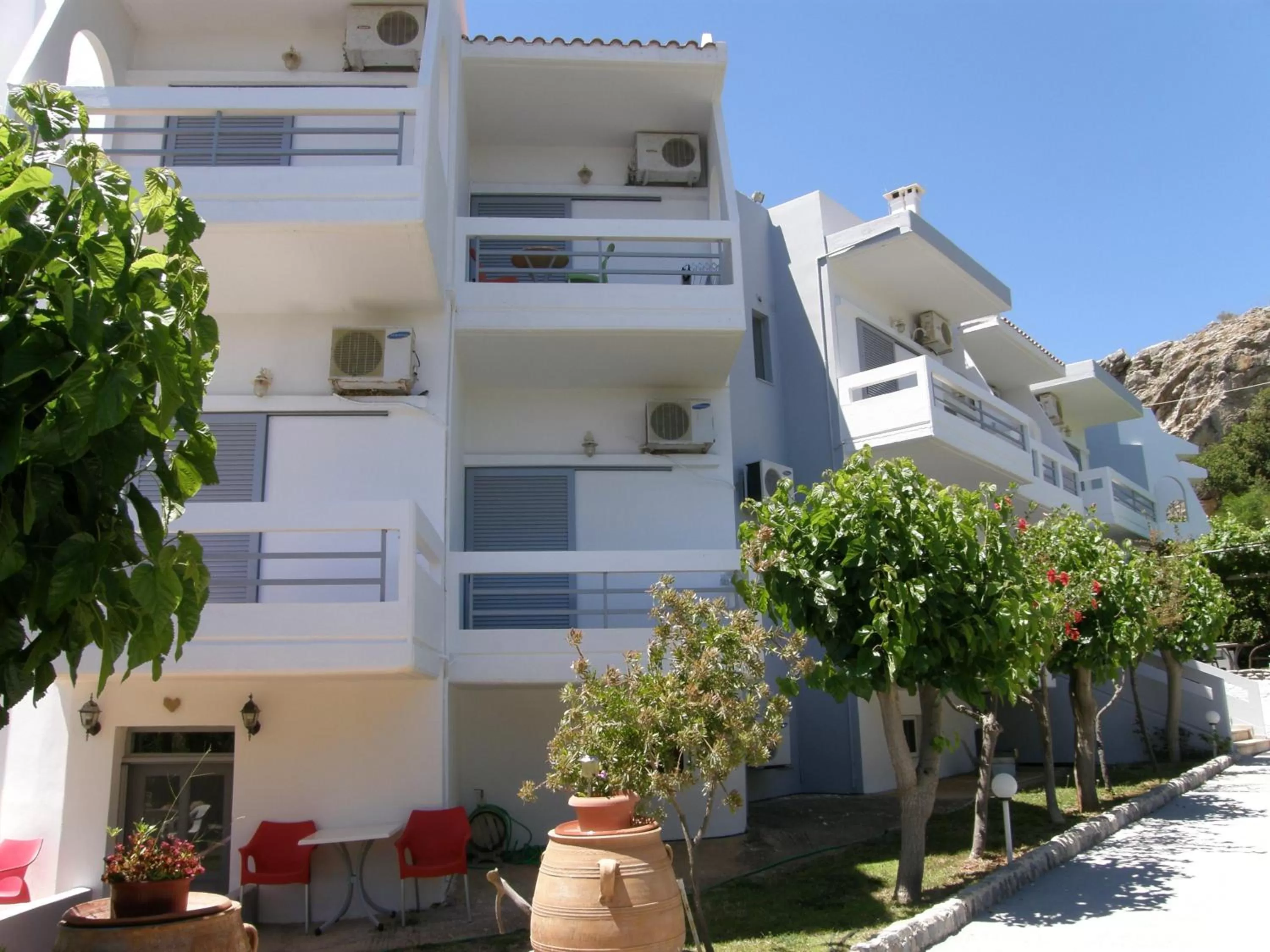 Bird's eye view in Megim Hotel