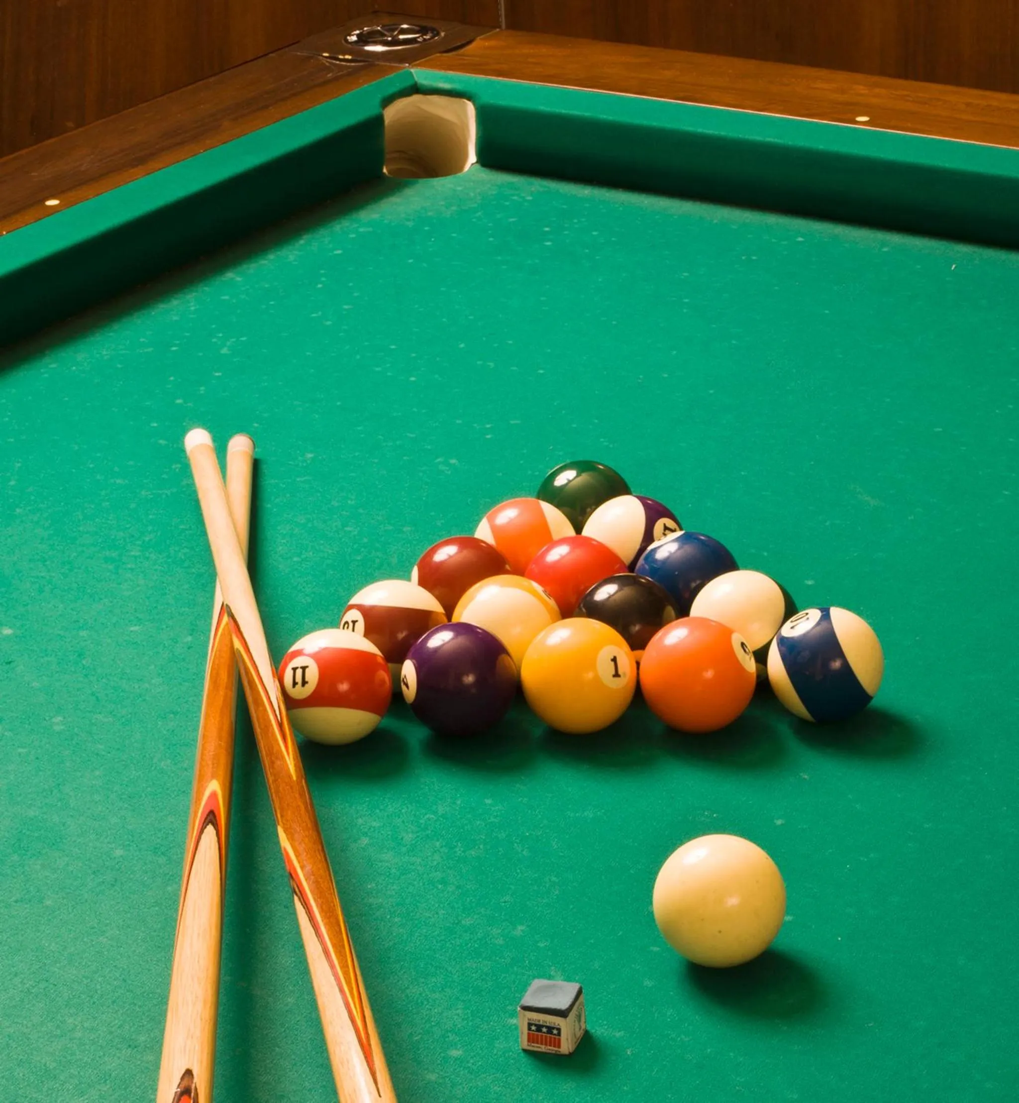 Billiard in Hotel Vittoria