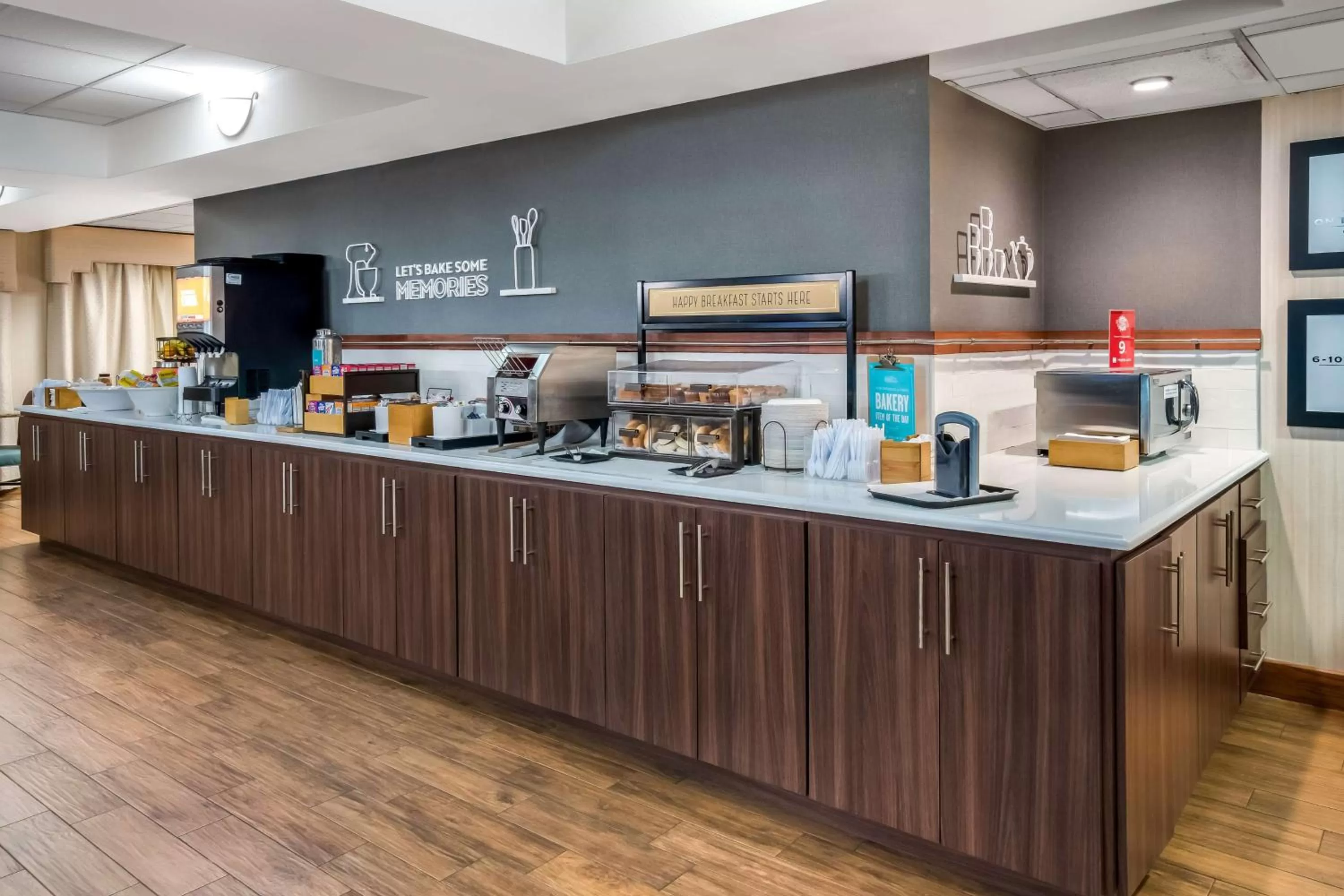 Breakfast in Hampton Inn Winter Haven