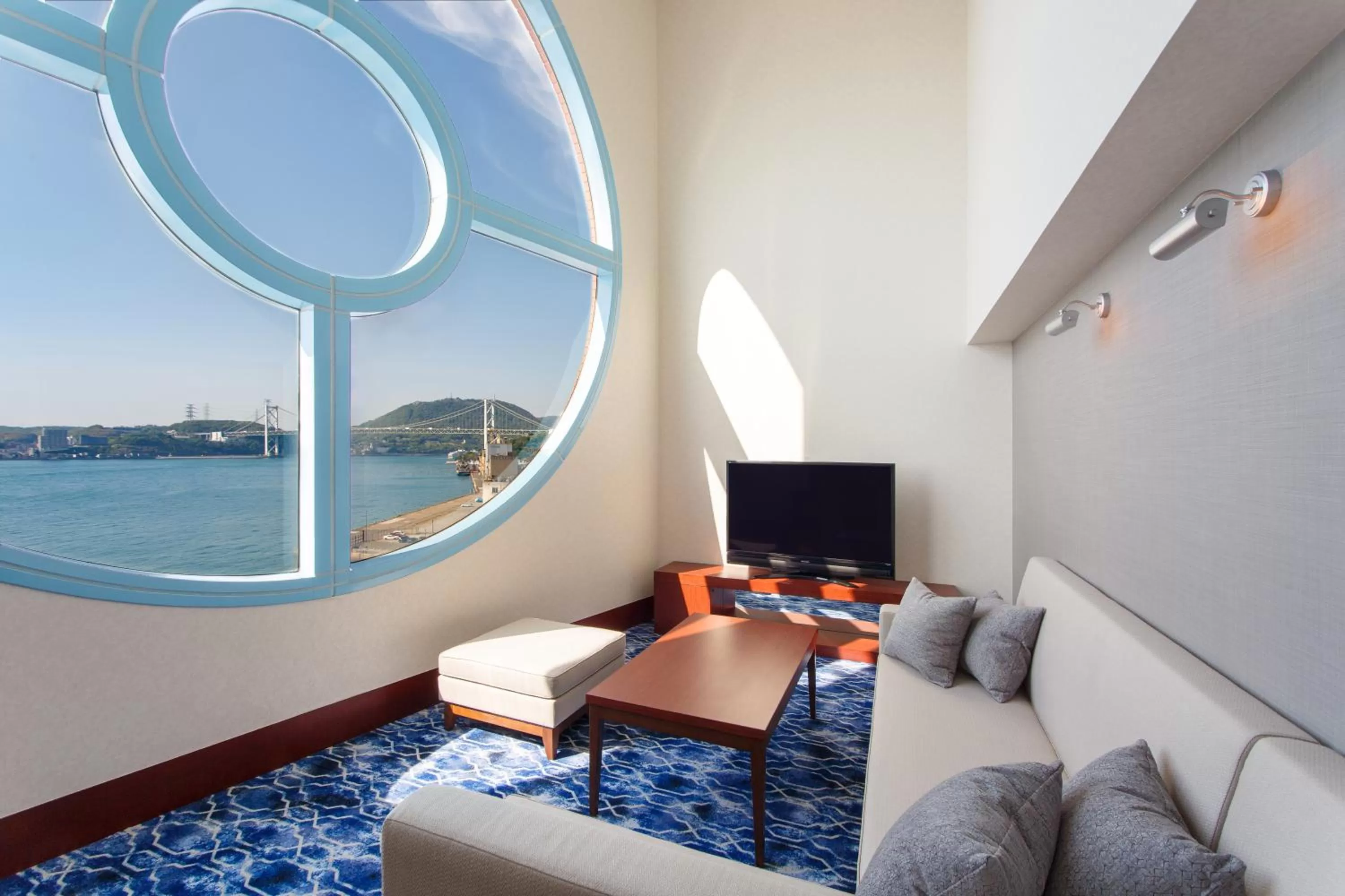 Living room in Premier Hotel Mojiko