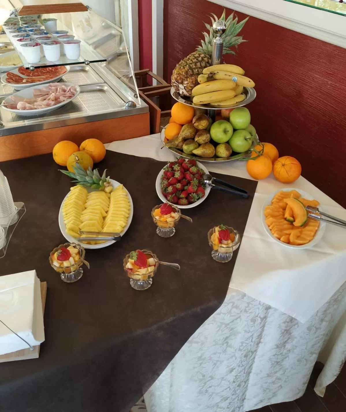 Food close-up in Hotel Villa Antica Tropea