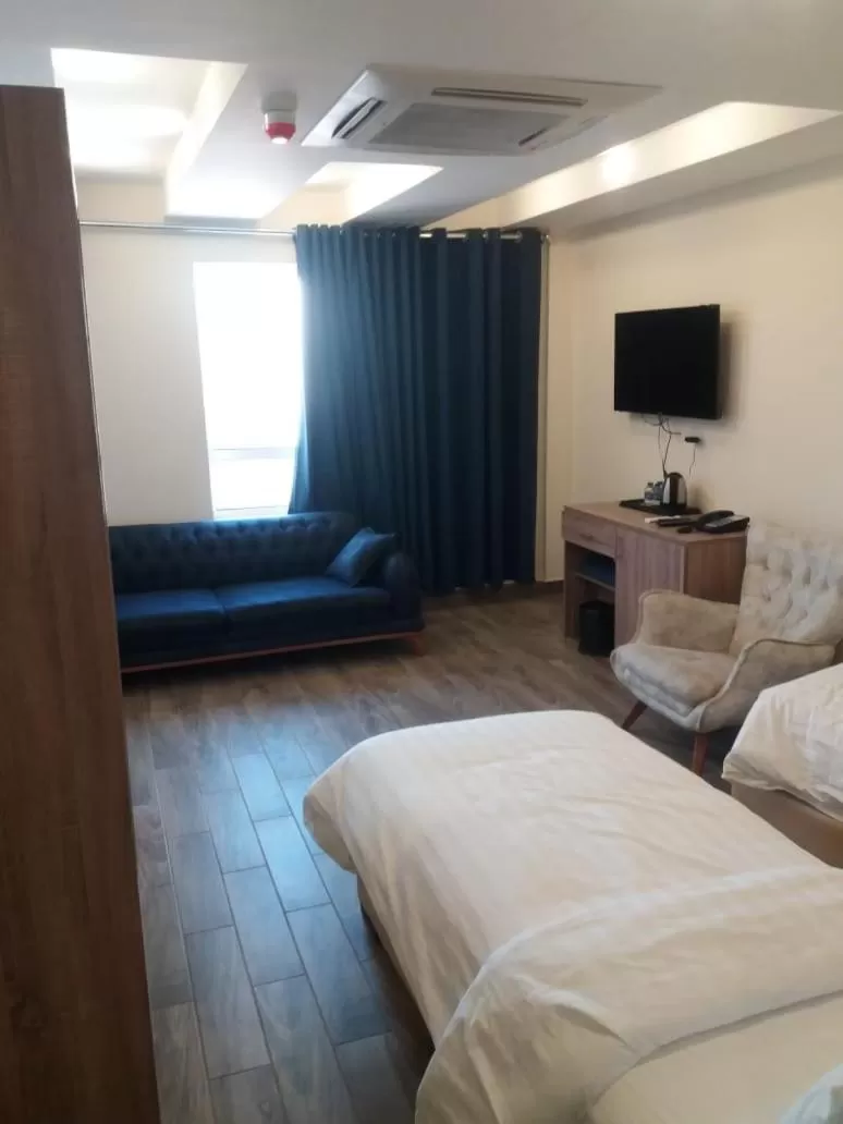 Bed in La Riva Hotel