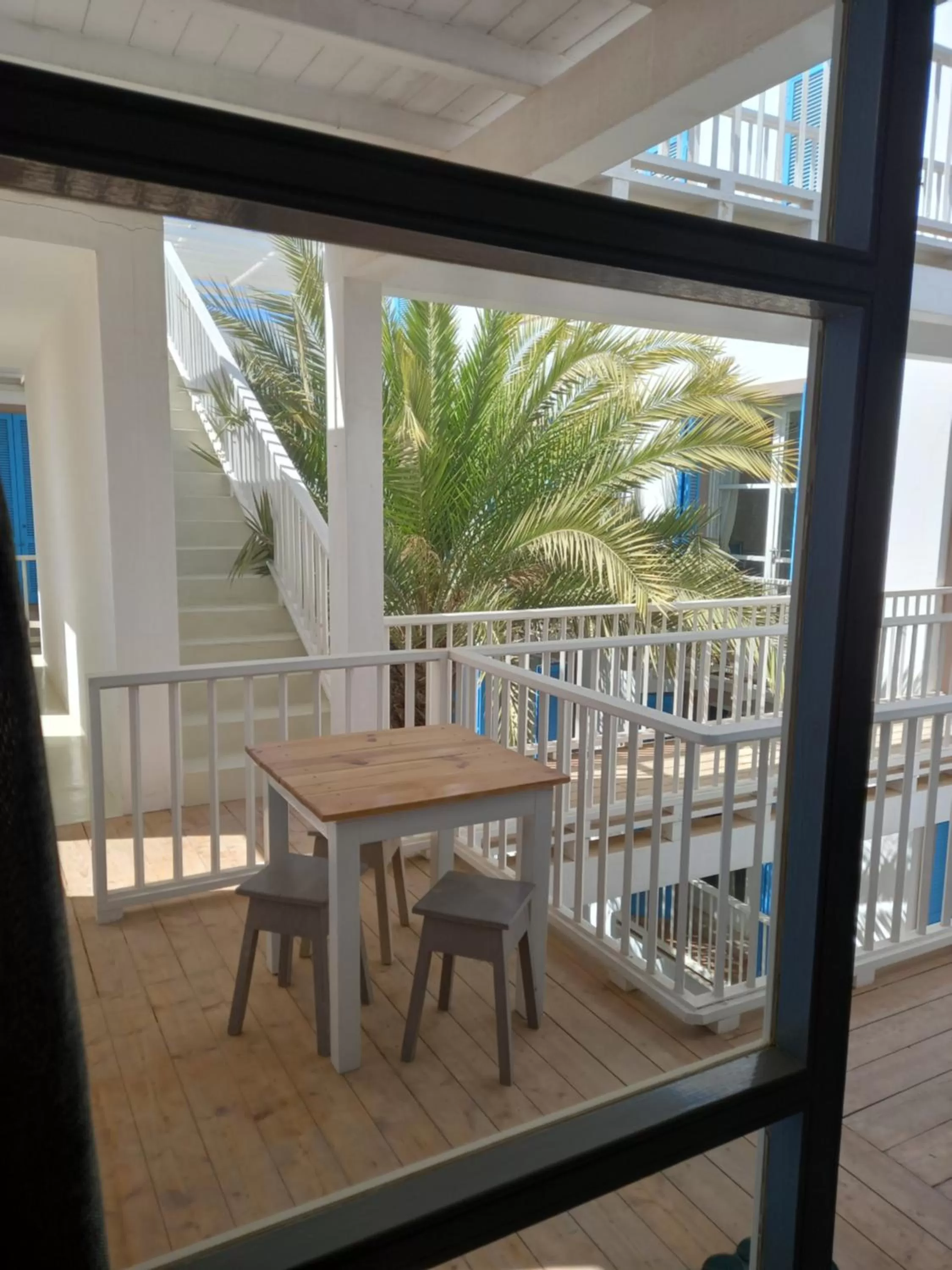 Balcony/Terrace in B&B Sereia Azul Boa Vista