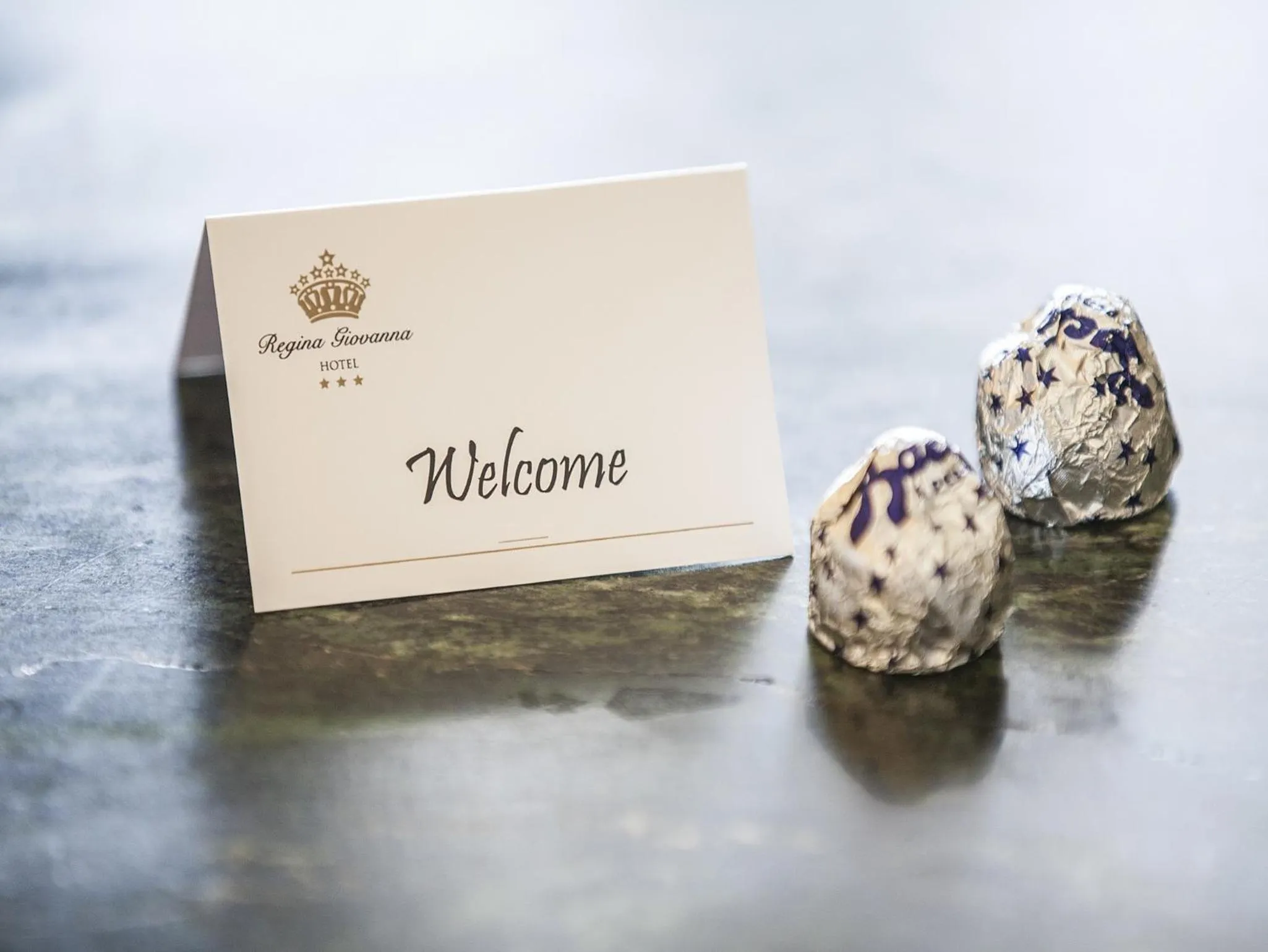 Decorative detail in Hotel Regina Giovanna