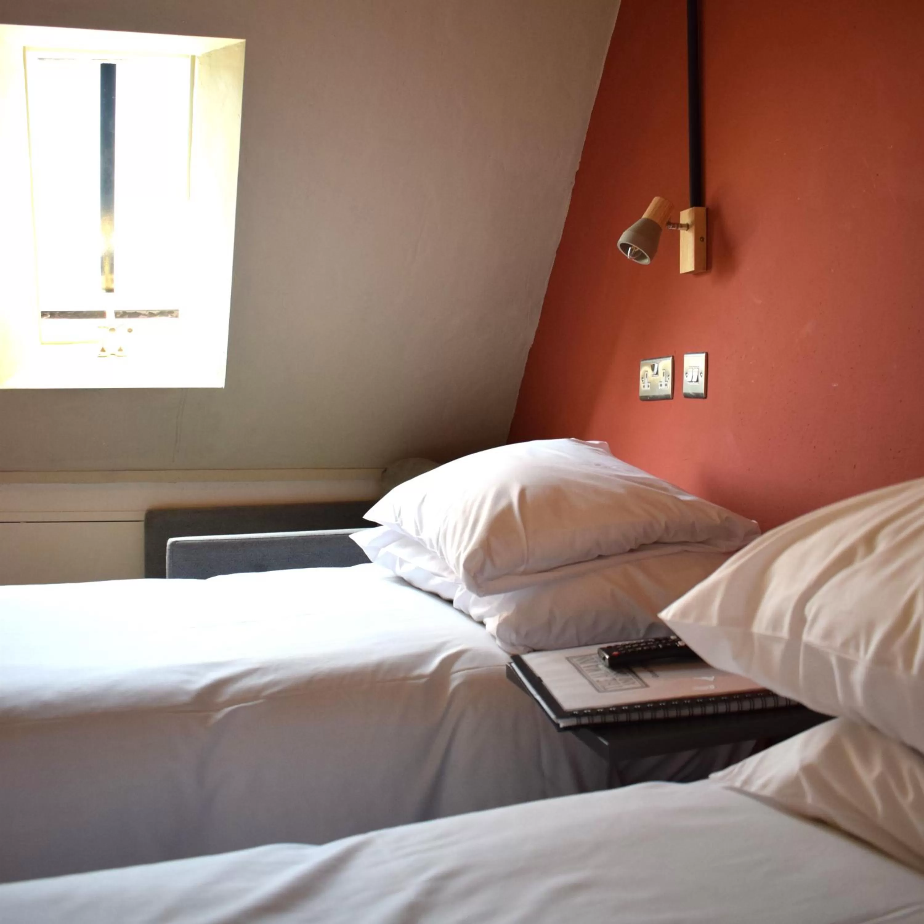 Bed in Alma Inn & Dining Rooms