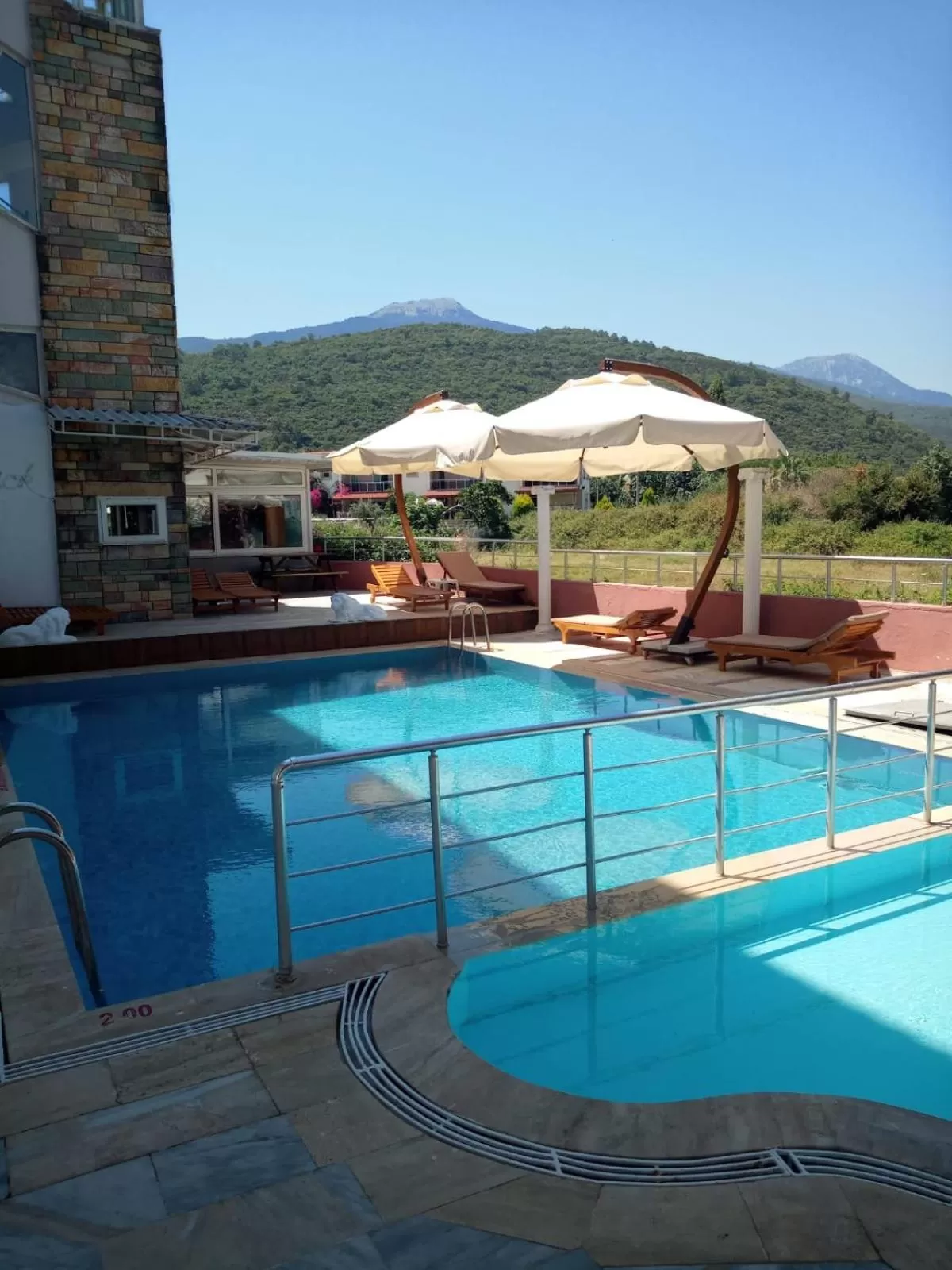 Swimming pool in Selina Hotel