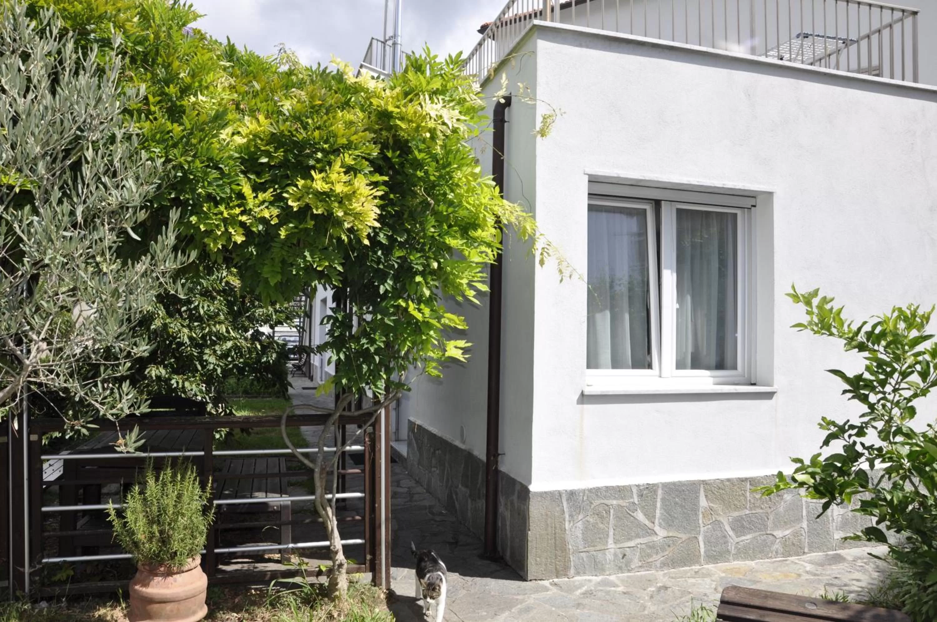 Garden view in Bed & Breakfast 4U PARCHEGGIO INTERNO