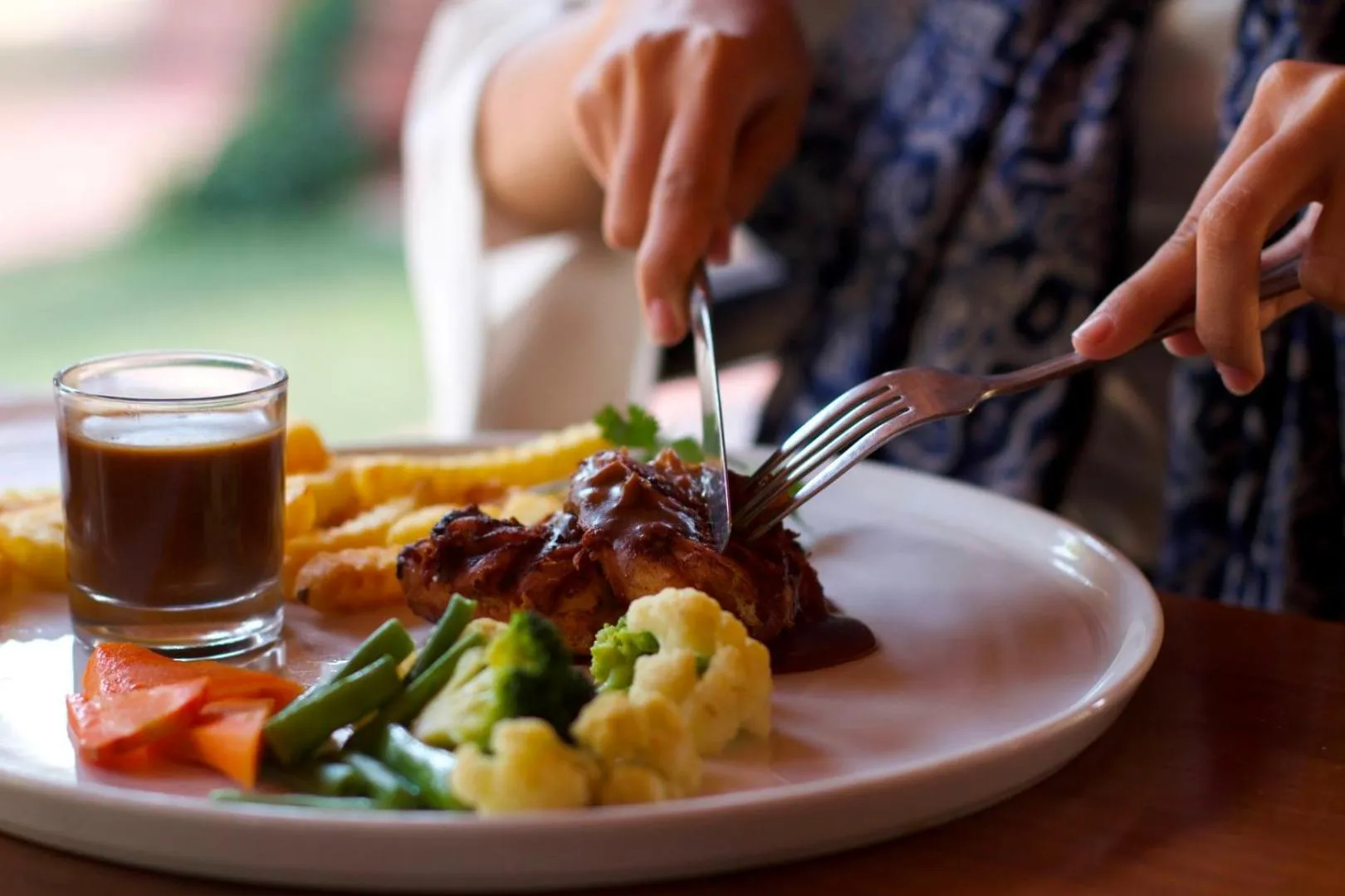 Food and drinks in Puteri Gunung Hotel