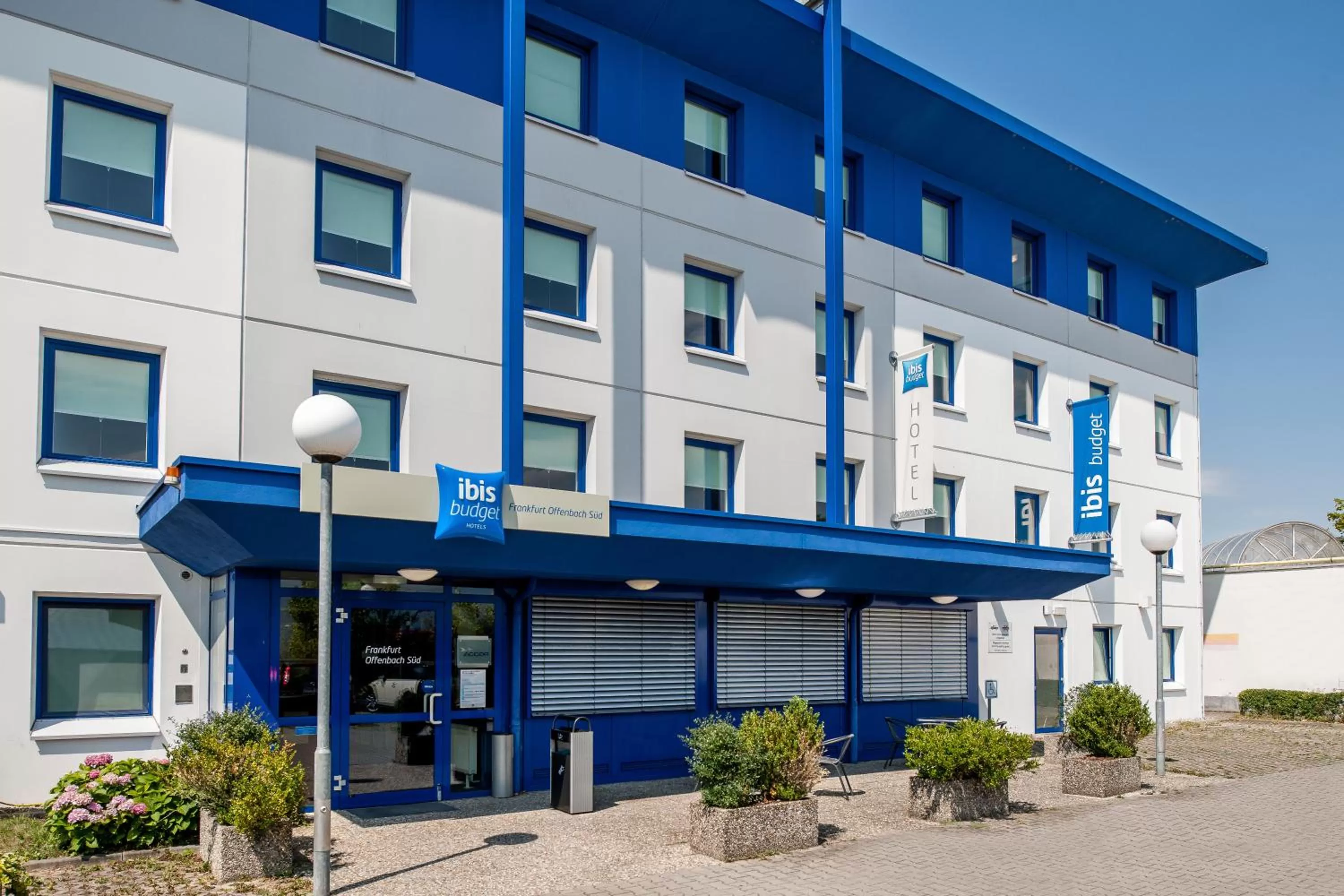 Facade/entrance in ibis budget Frankfurt Offenbach Süd