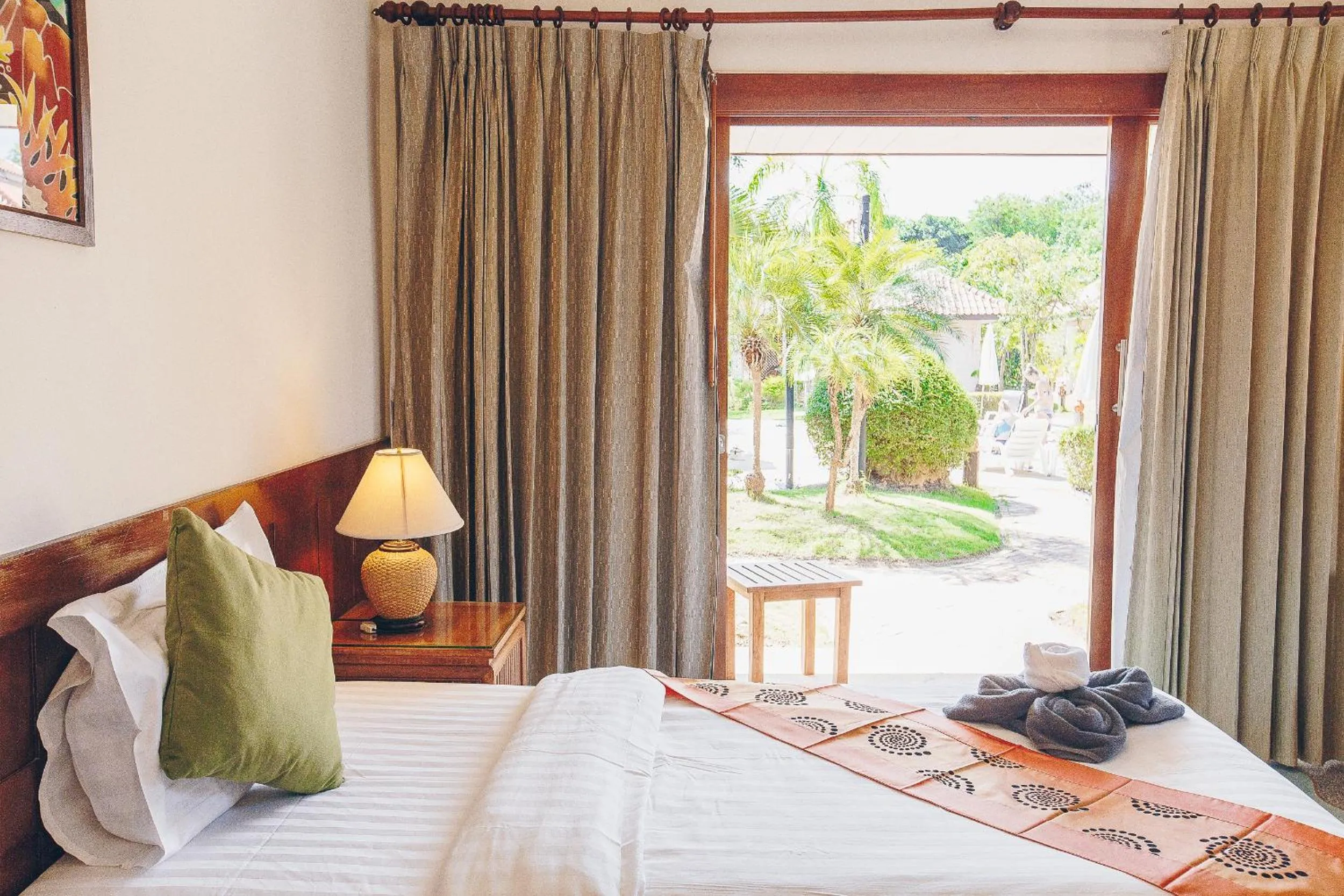 Bed in Krabi Sands Resort