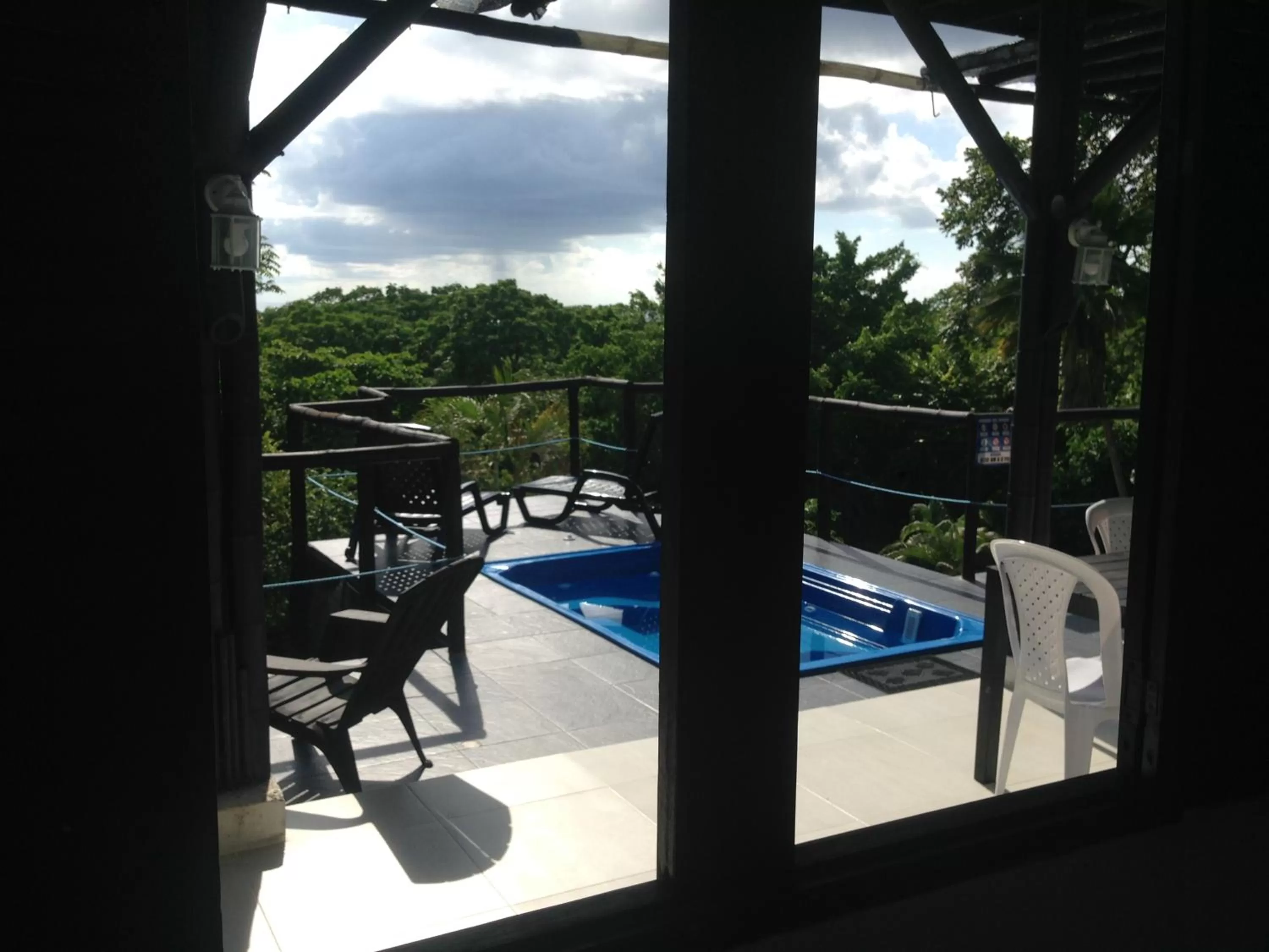 Natural landscape, Pool View in Massalli Sanctuary Lodge