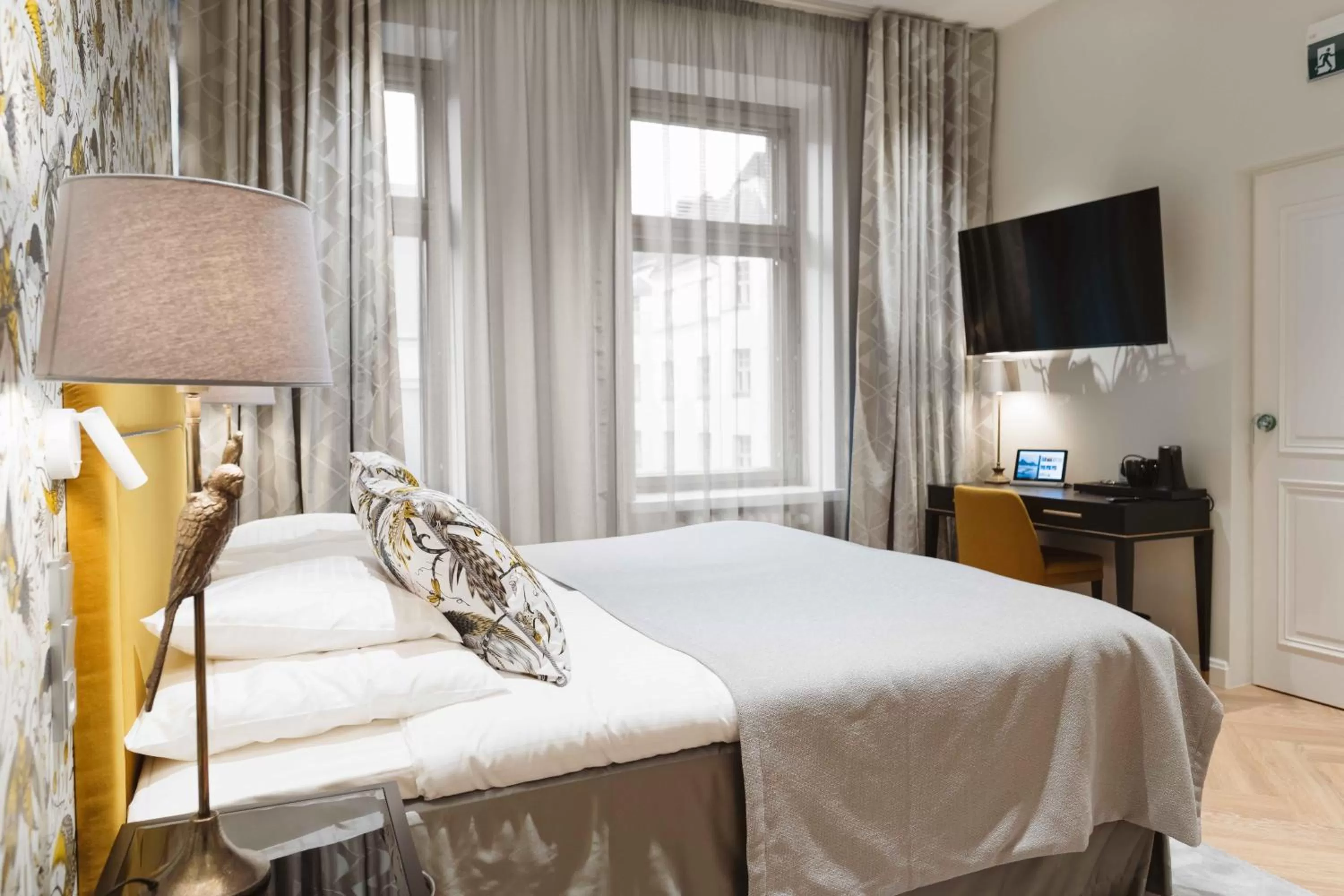 Bed in Hotel Bastian