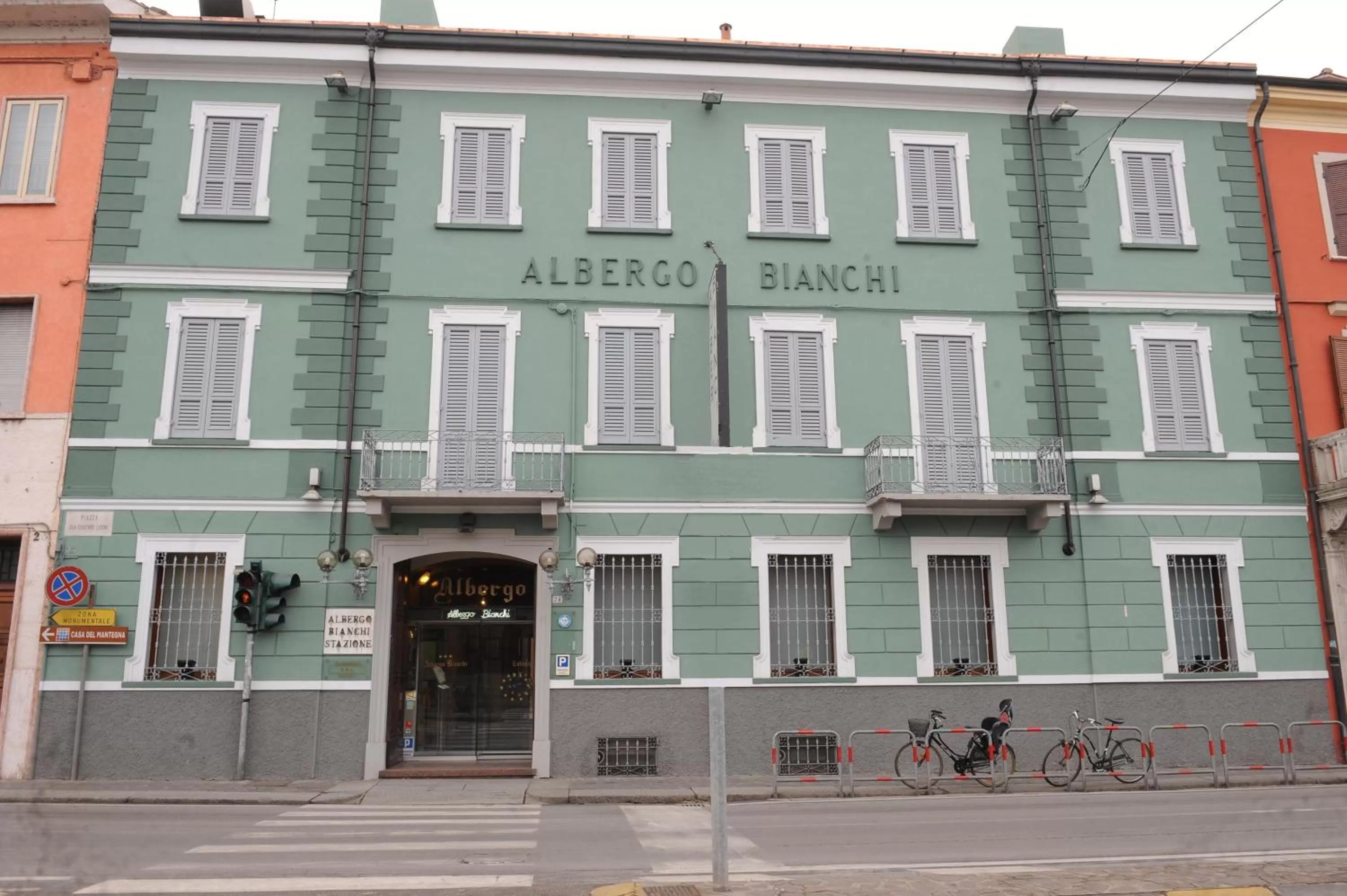 Facade/entrance in Albergo Bianchi Stazione