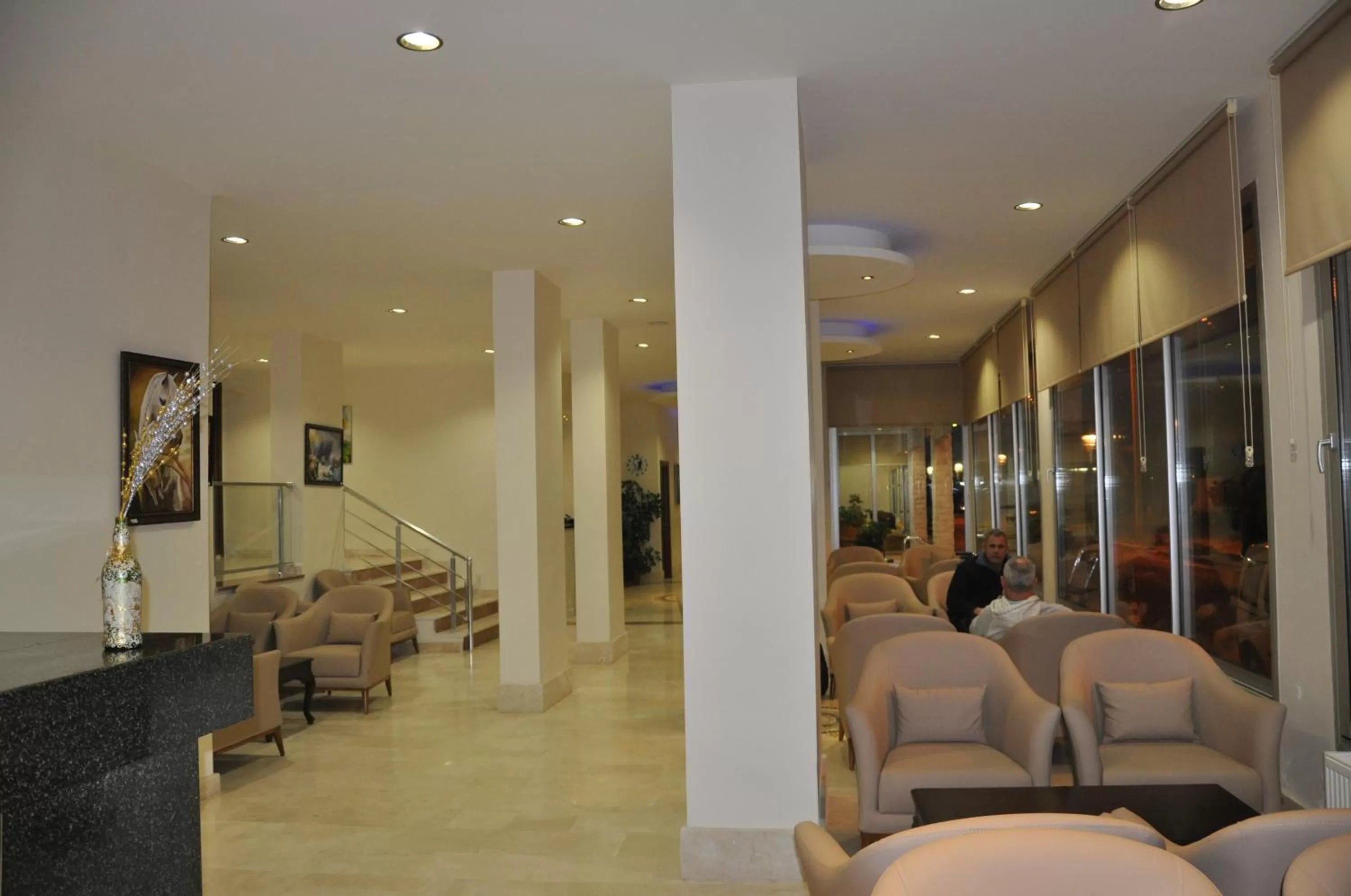 Lobby or reception in Perla Hotel