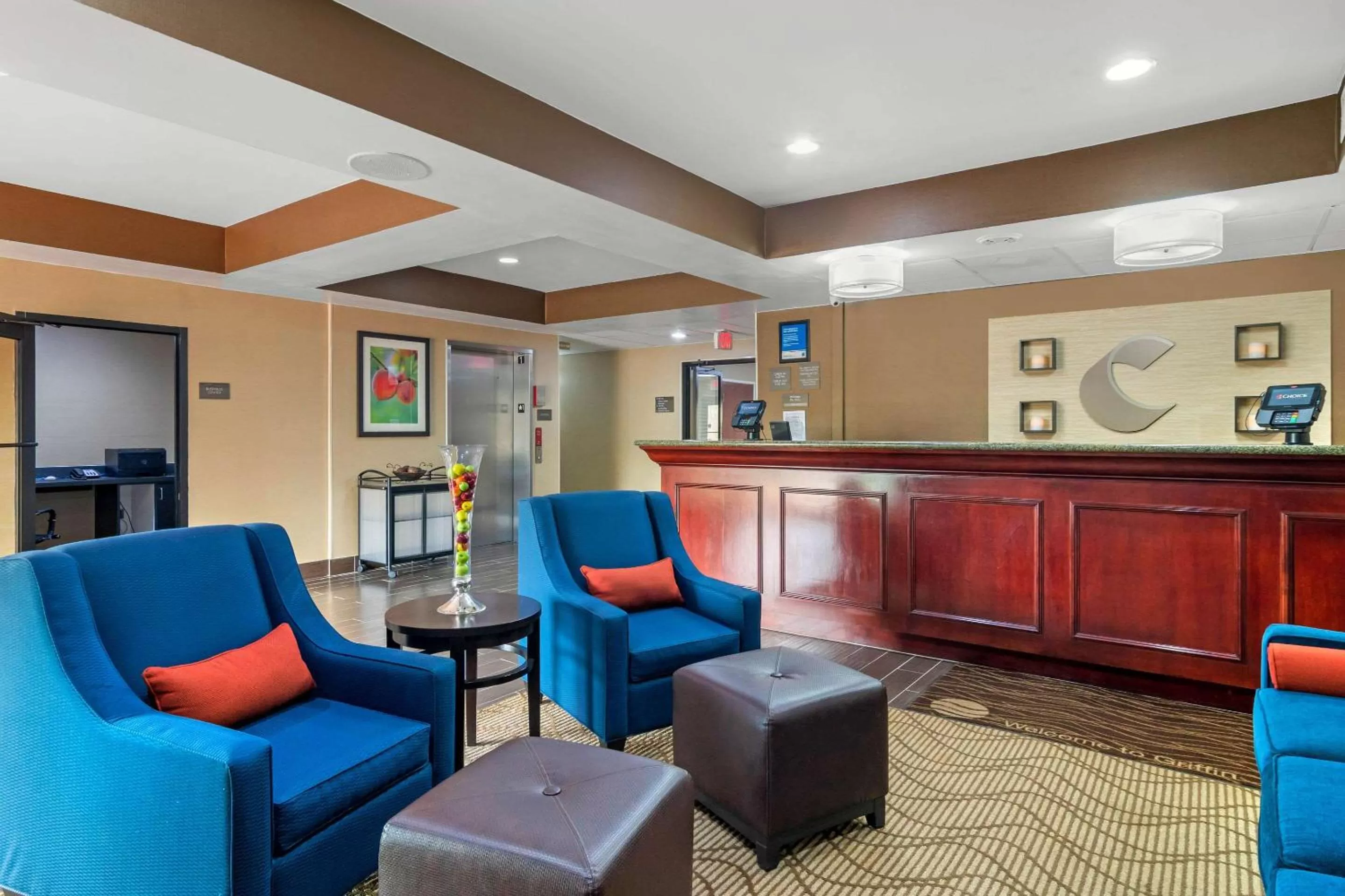 Lobby or reception in Comfort Inn & Suites Griffin North