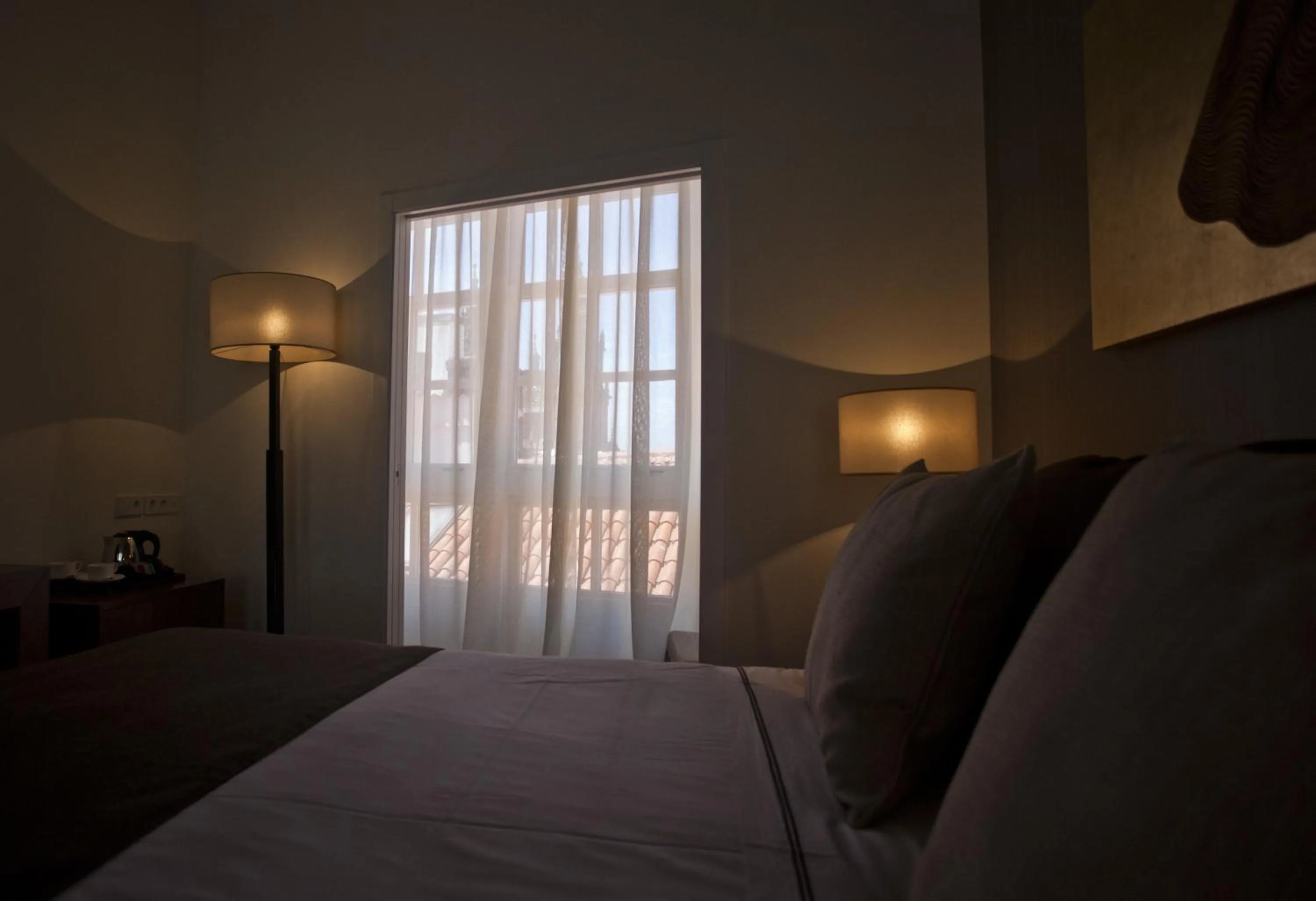 Landmark view, Bed in Carris Casa de la Troya