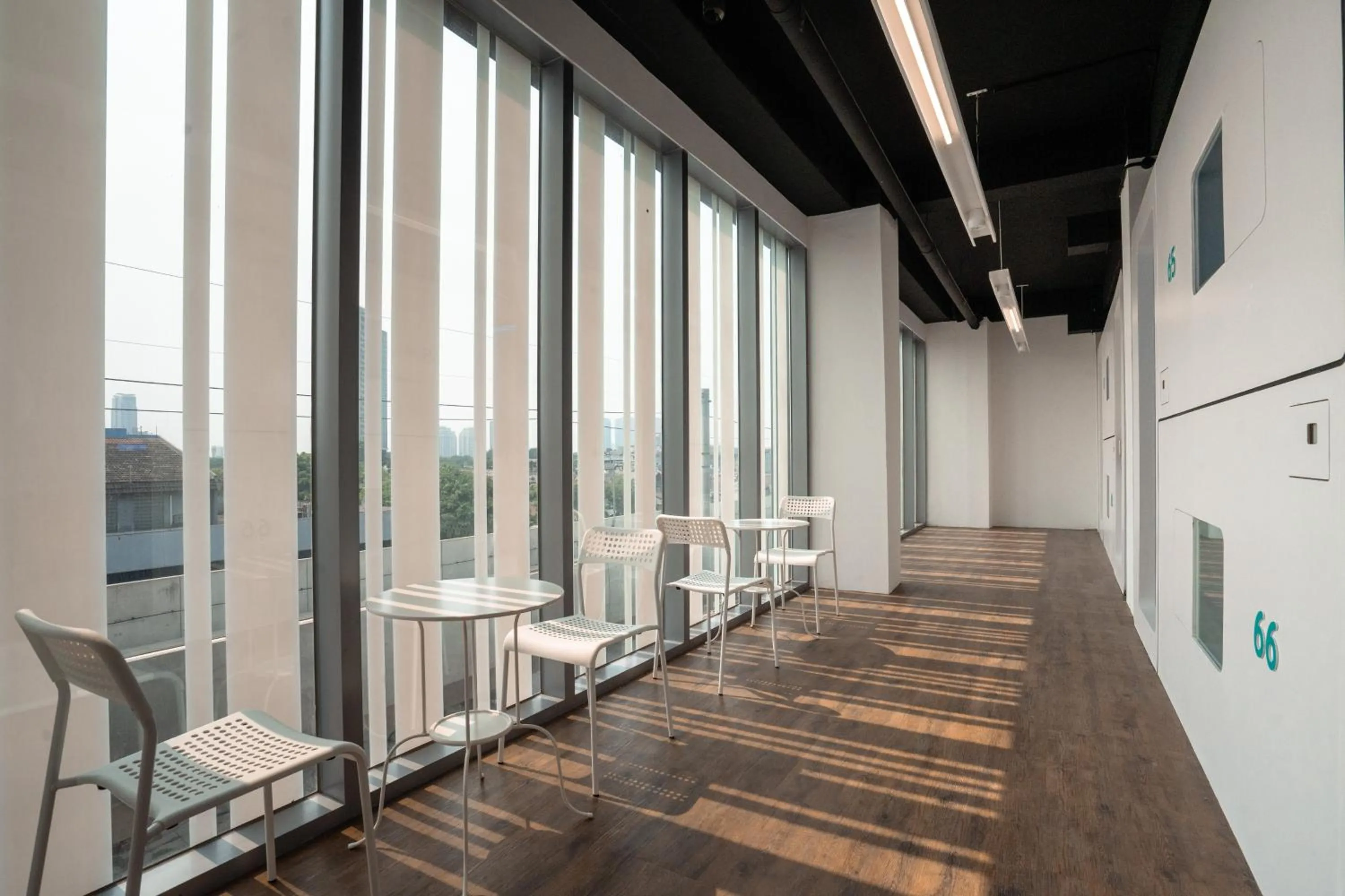 Area and facilities in Bobopod Kebayoran Baru, Jakarta