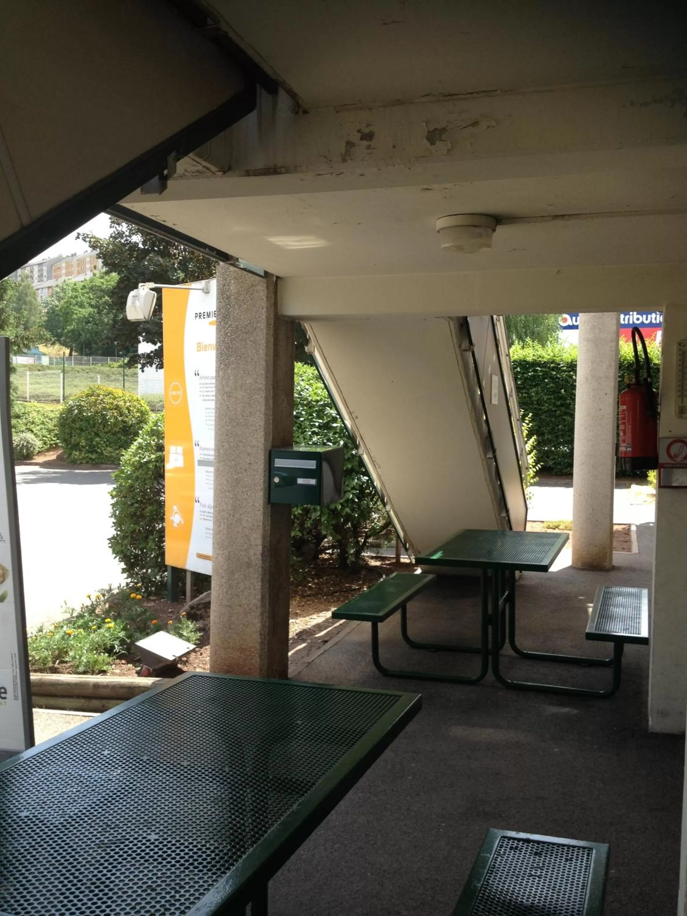 Balcony/Terrace in Premiere Classe Rodez