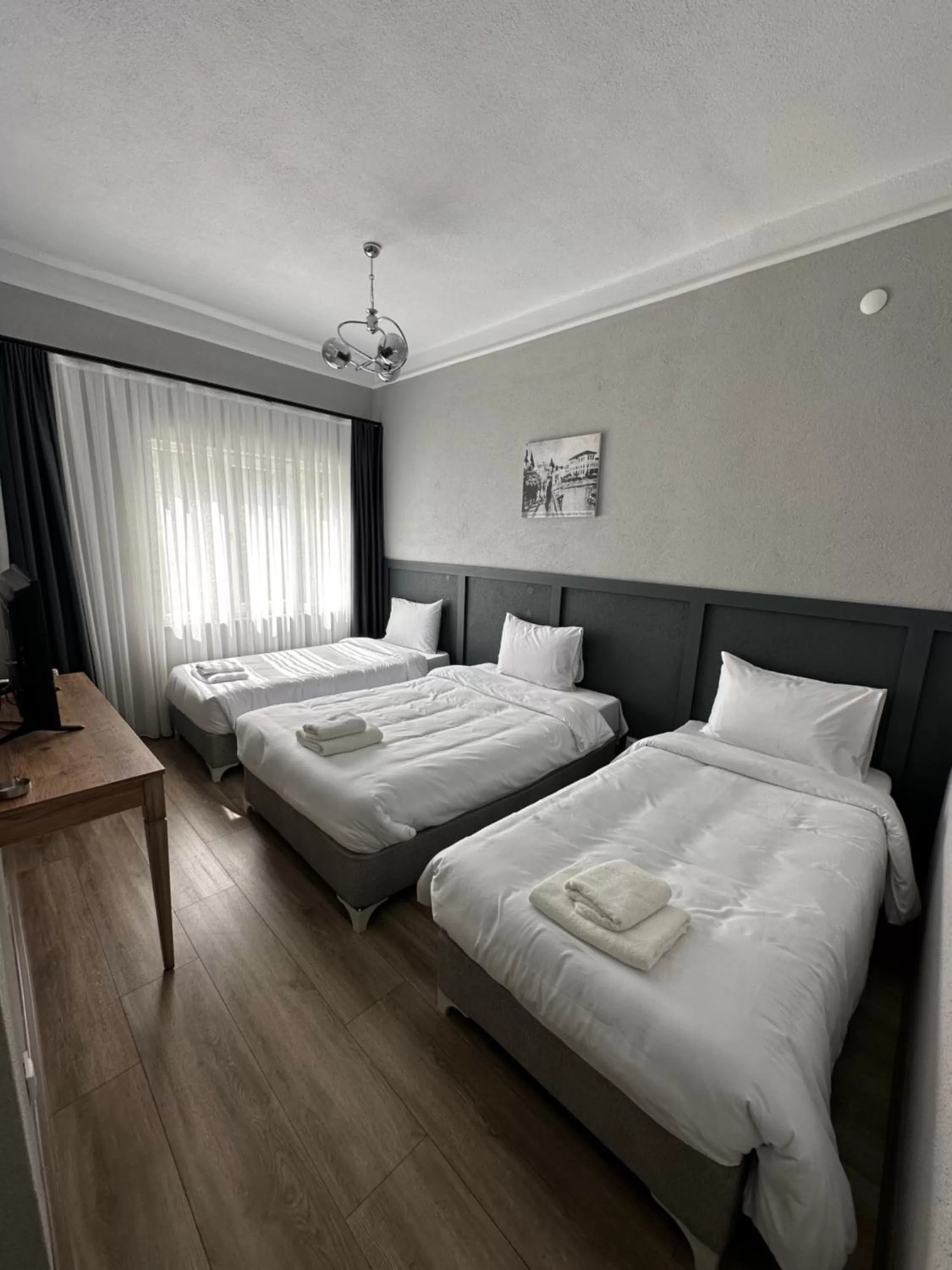 Bed in DERİN BUTİK HOTEL