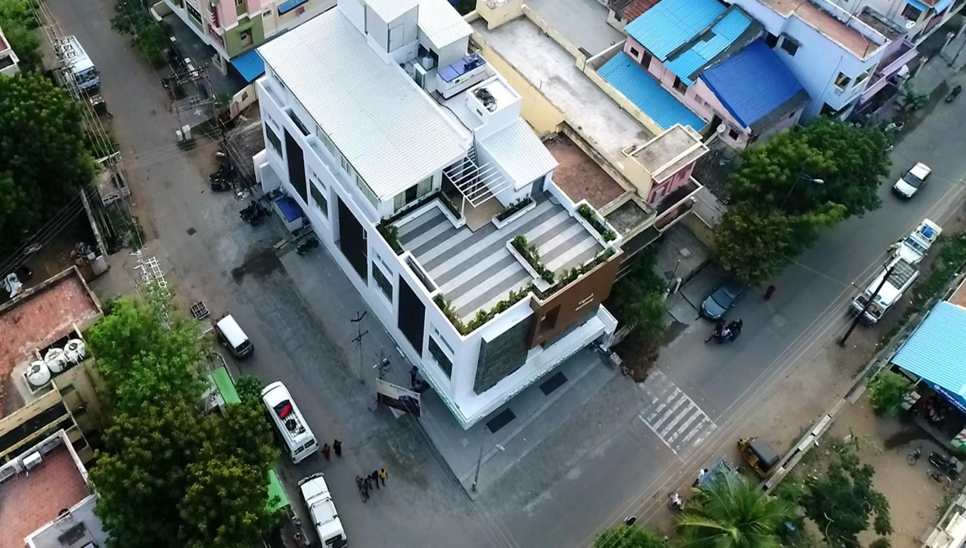 Bird's eye view in Vignesh Residency