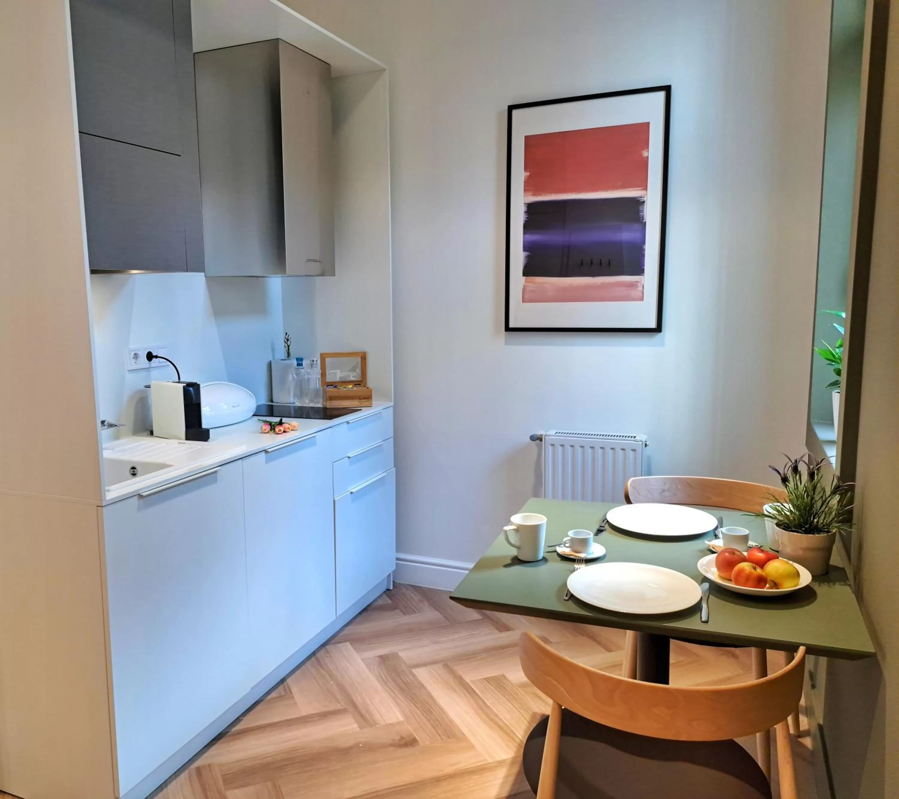 Kitchen or kitchenette in Hotel Domus Collis