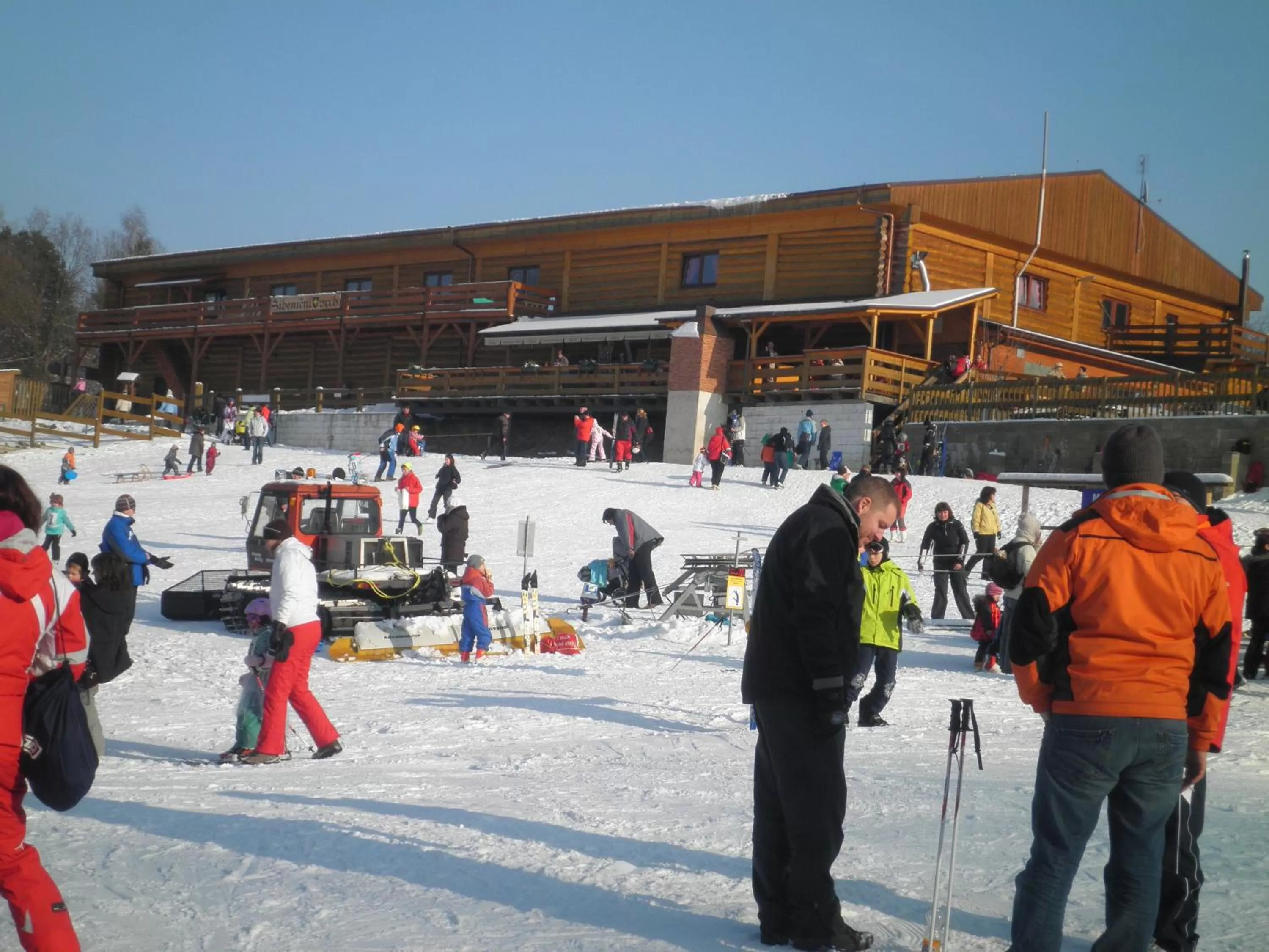 Skiing in Sport-hotel Šibeniční vrch