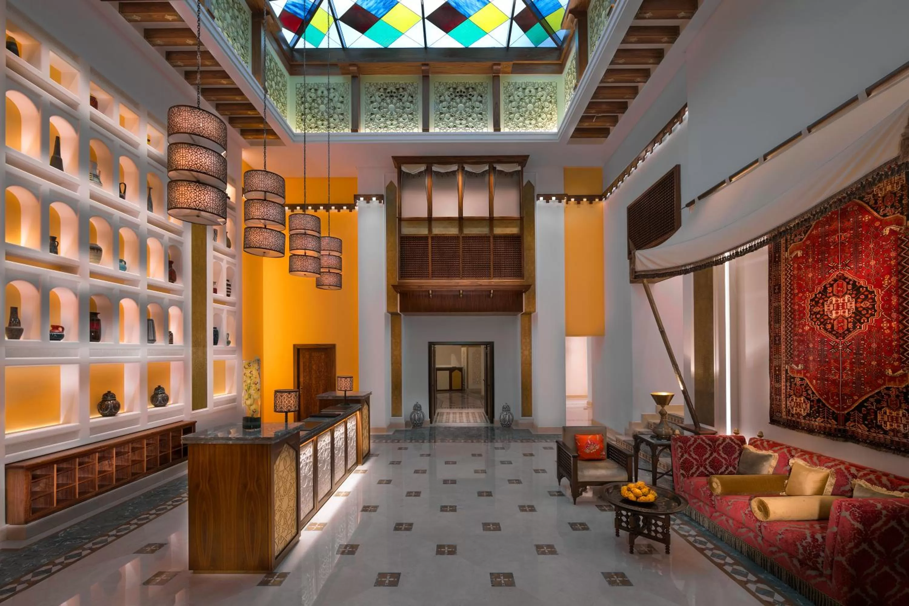 Lobby or reception in Souq Waqif Boutique Hotels - Tivoli